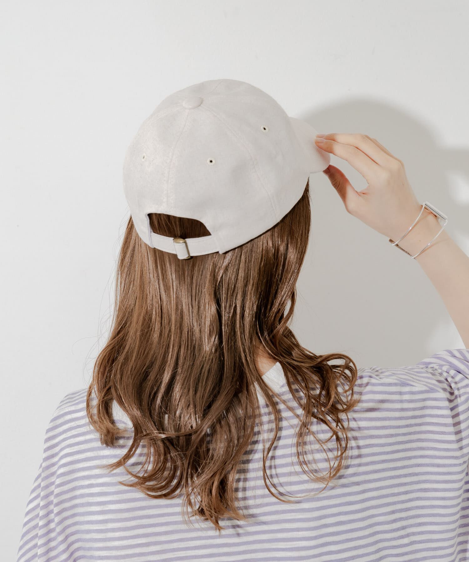 SMELLY「シンプルリネンキャップ」|キャップ・キャスケット|