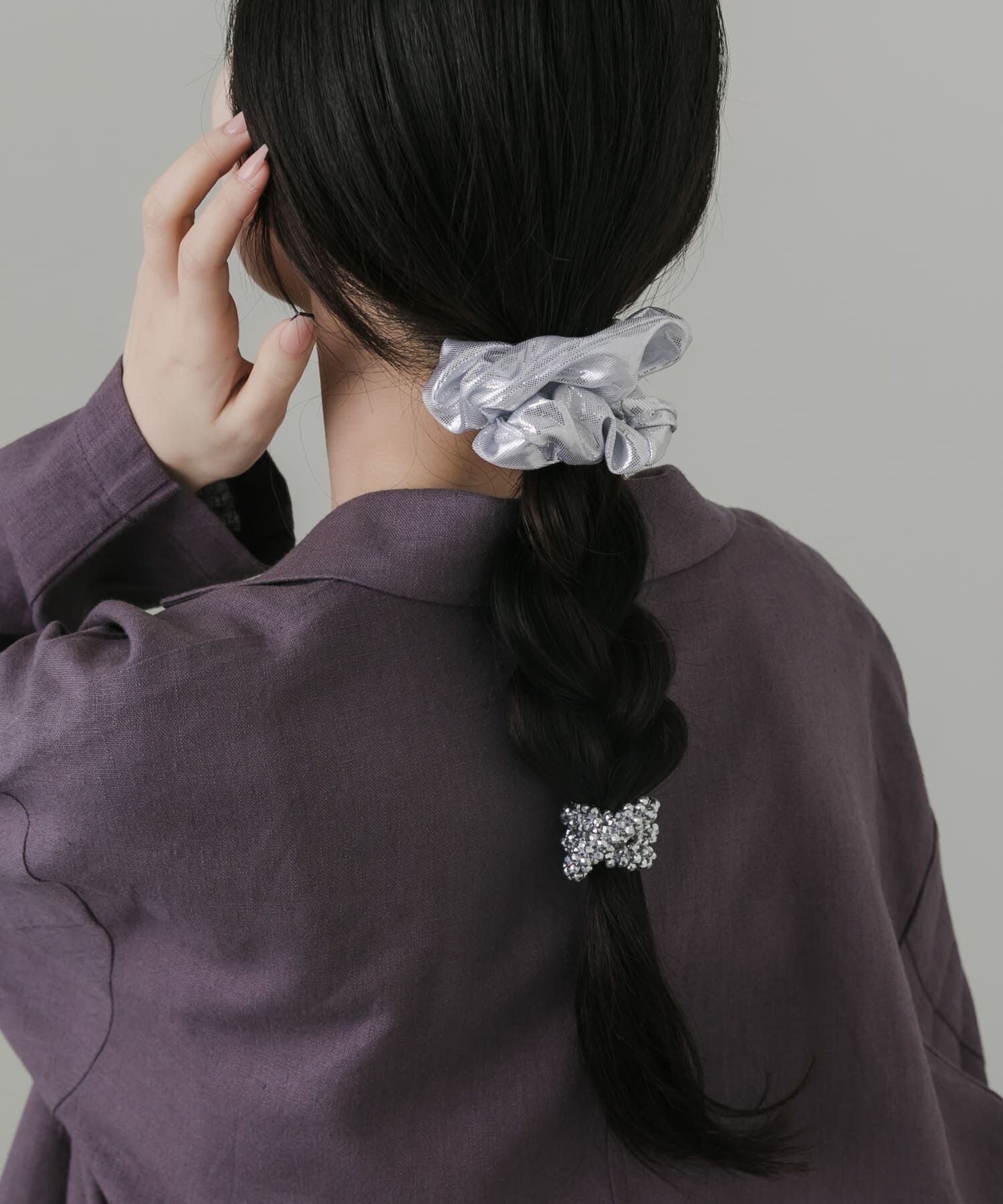 SMELLY「メタリック2セットヘアゴム」|ヘアゴム・シュシュ|