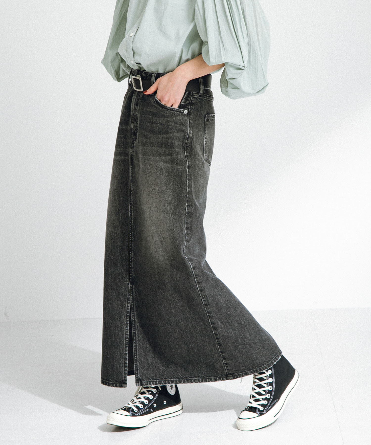 Sonny Label 「Aラインデニムスカート」|スカート|