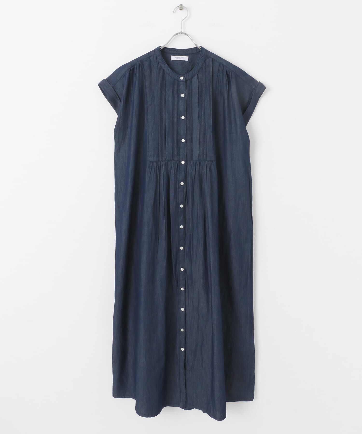 Sonny Label 「デニムピンタックヨークフレンチワンピース」|ワンピース|