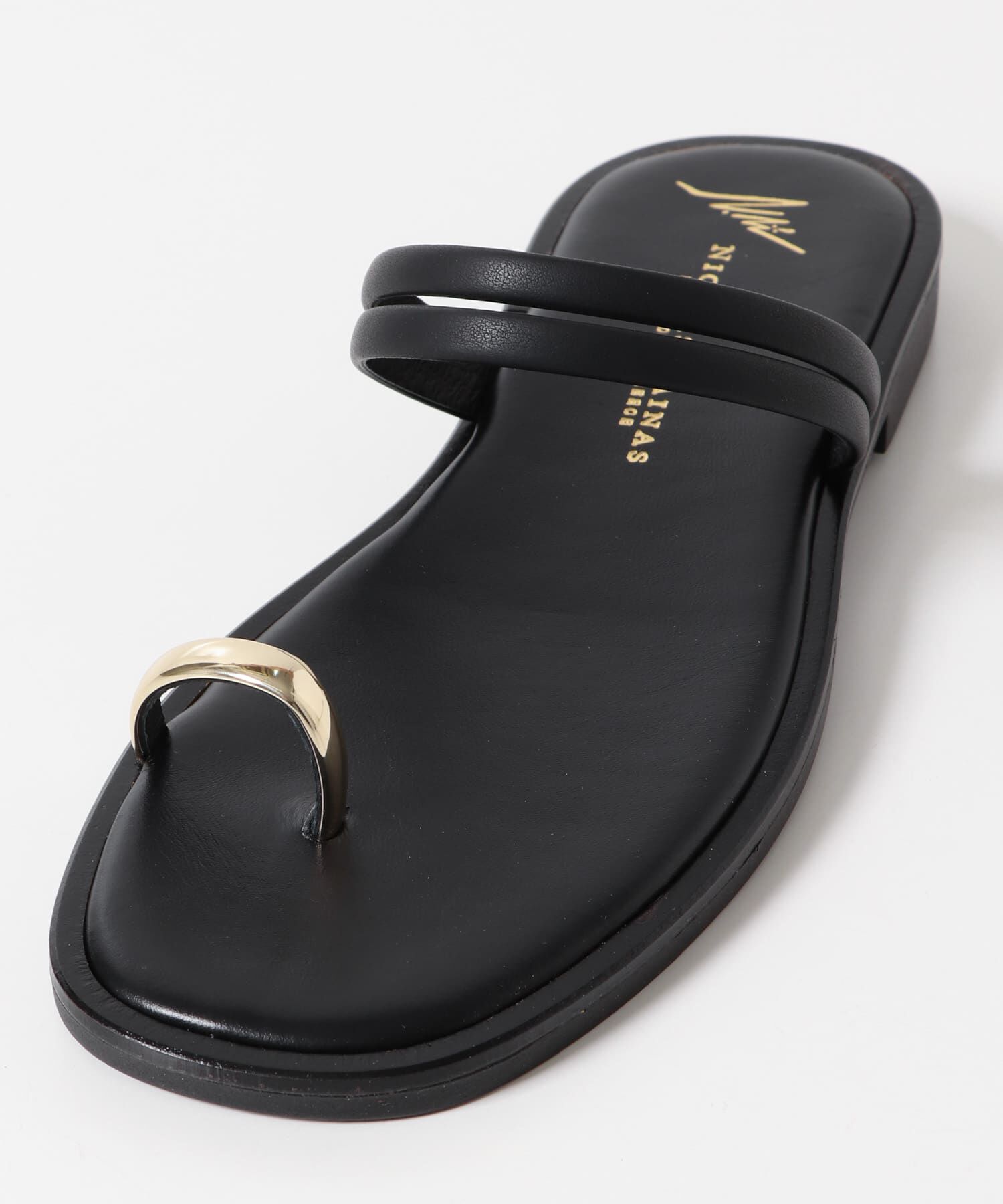 Sonny Label 「NICOLAS LAINAS　メタルサムリングダブルストラップサンダル」|サンダル|