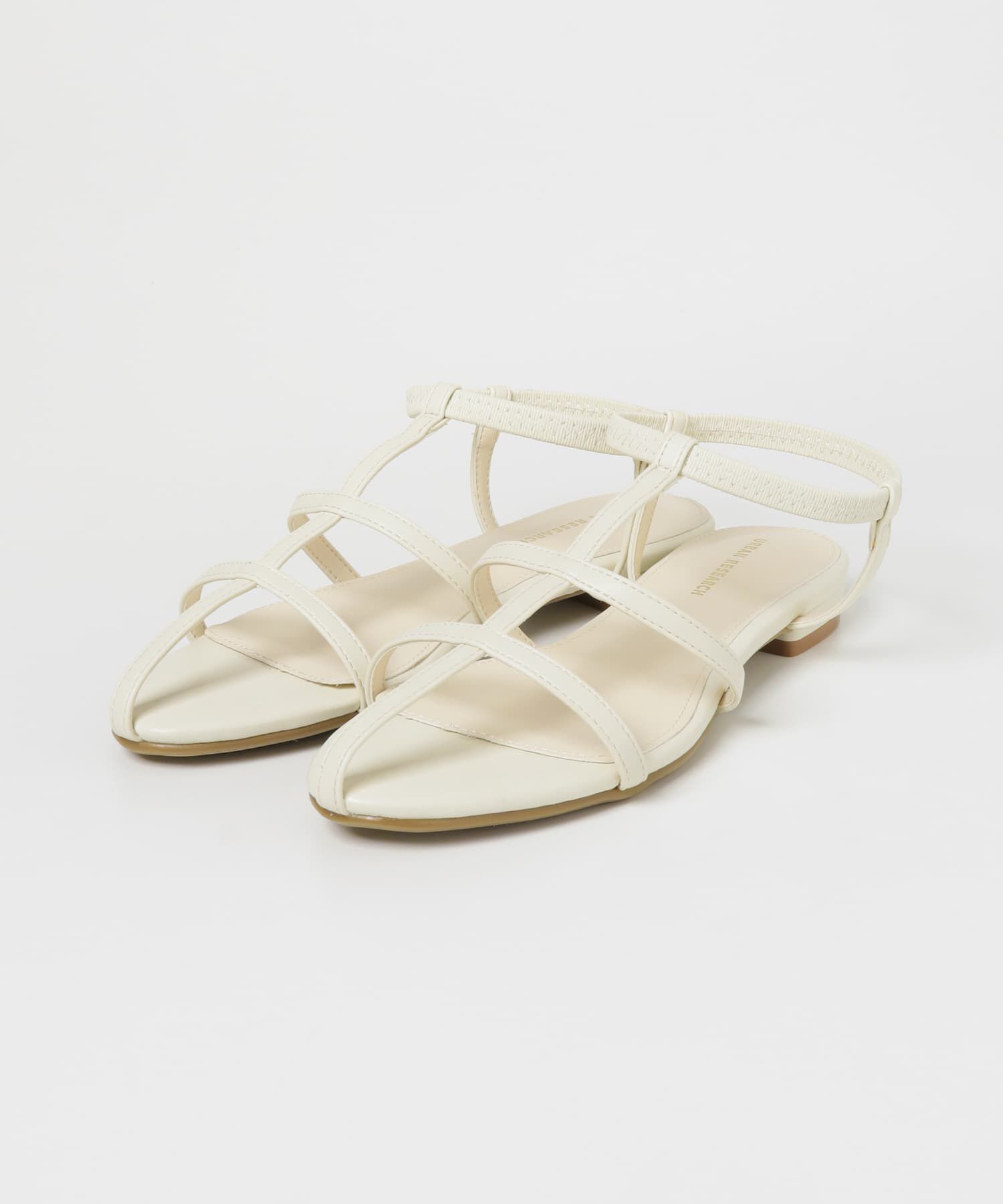 URBAN RESEARCH「アンクルゴムナローストラップサンダル」|サンダル|