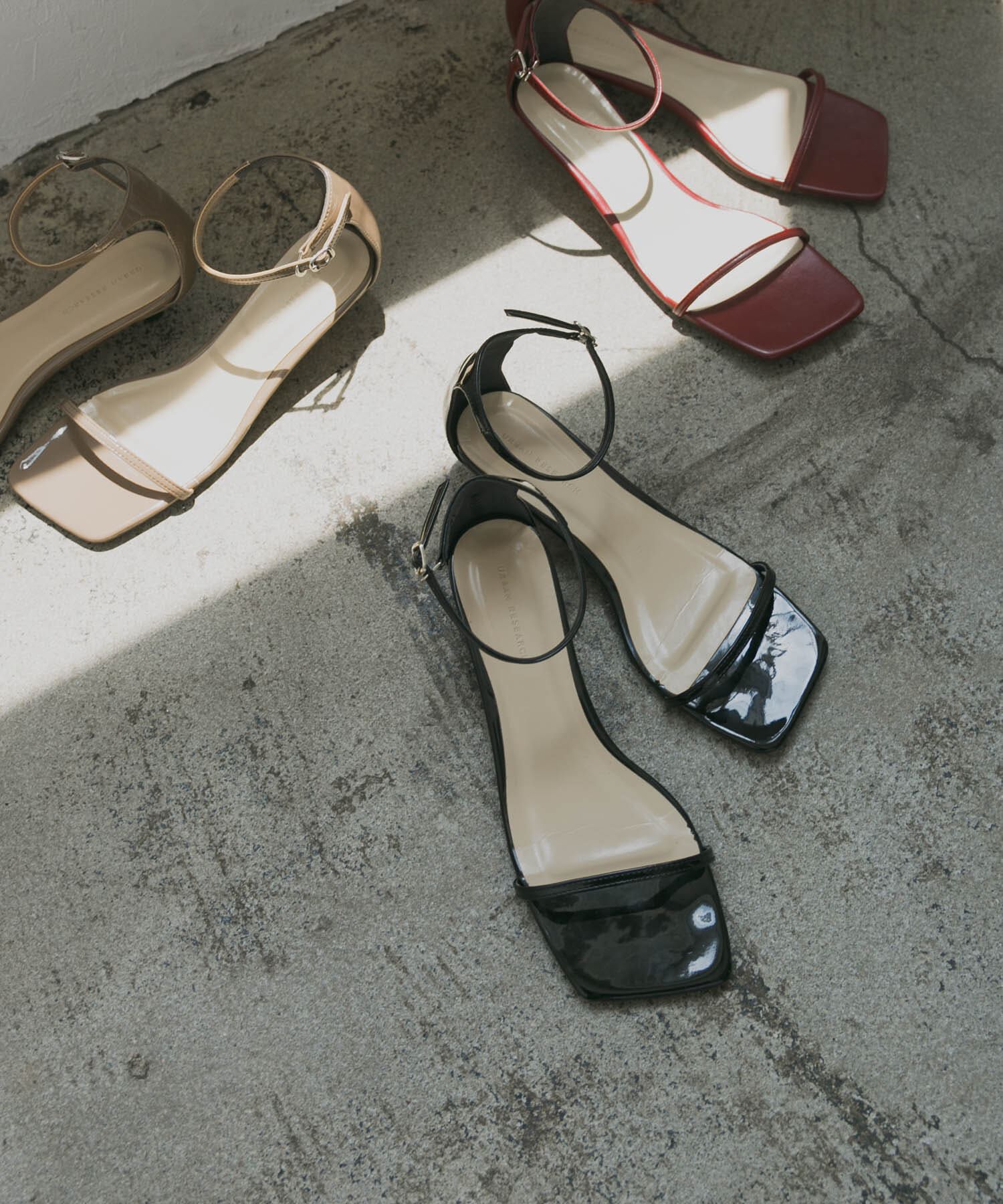 URBAN RESEARCH「ナローストラップサンダル」|サンダル|