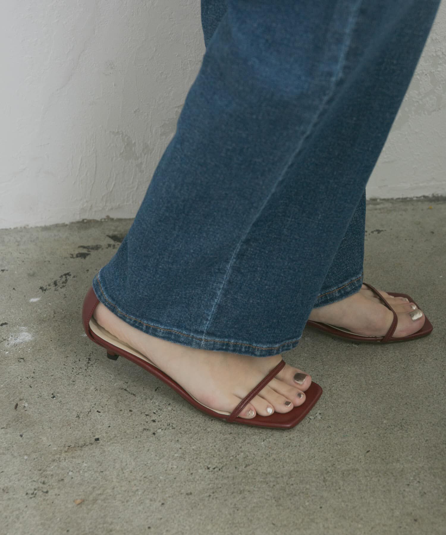 URBAN RESEARCH「ナローストラップサンダル」|サンダル|