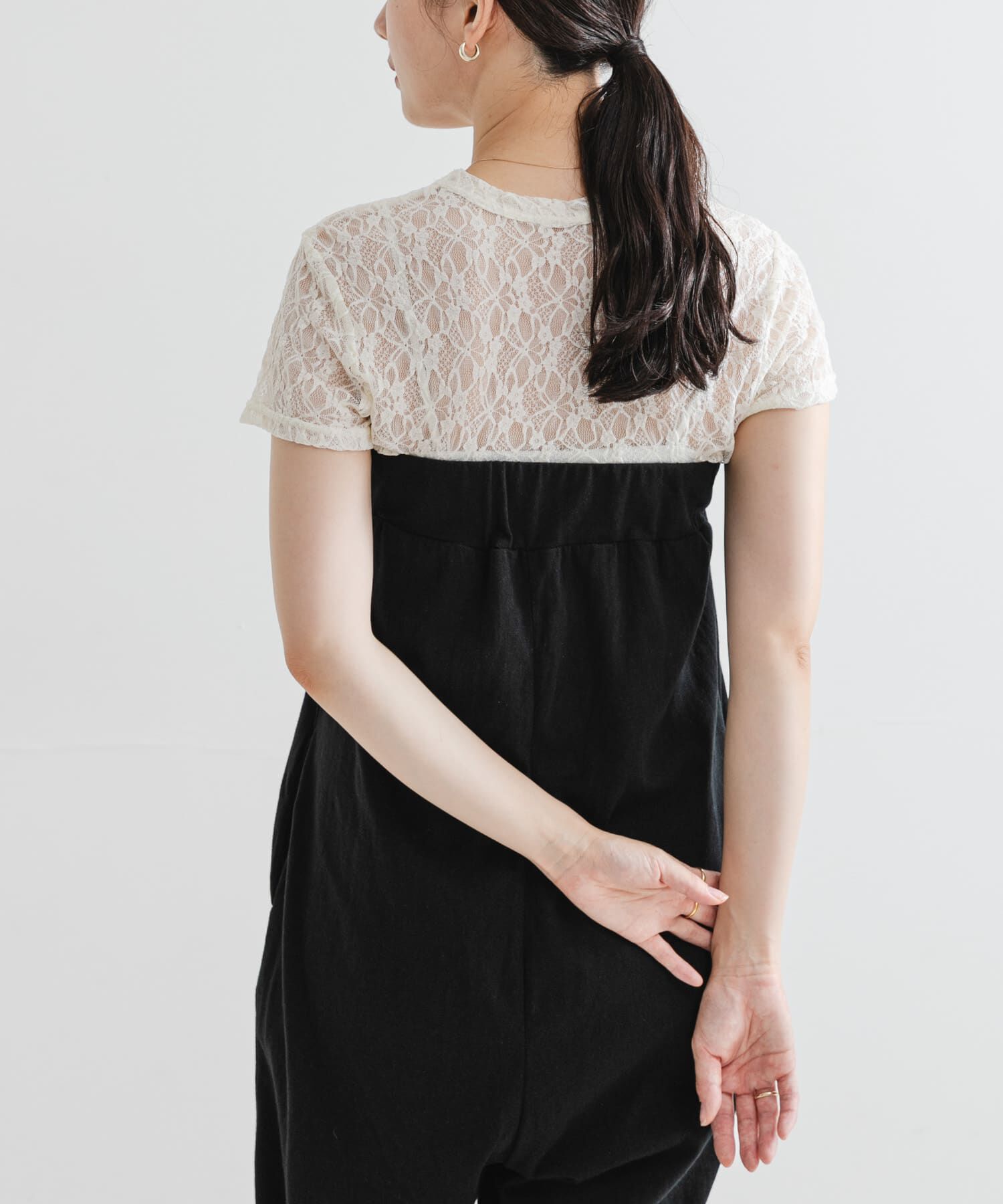 URBAN RESEARCH「ストレッチレースTシャツ」|Tシャツ・カットソー|