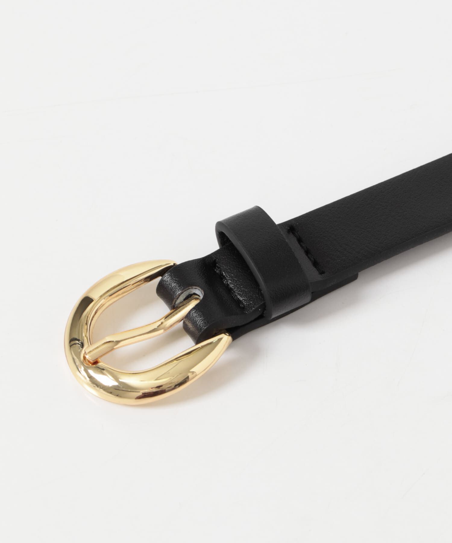 SMELLY「ハーフラウンドバックルベルト」|ベルト|