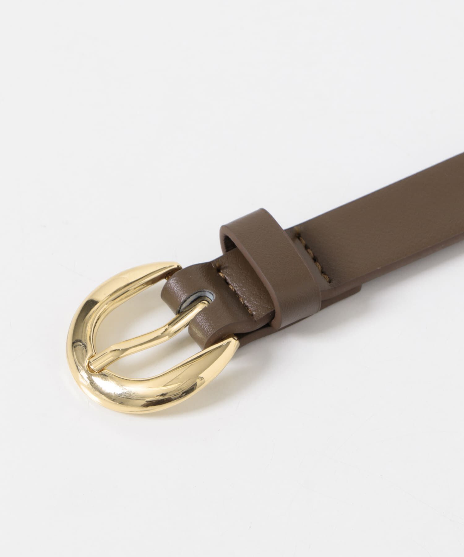 SMELLY「ハーフラウンドバックルベルト」|ベルト|