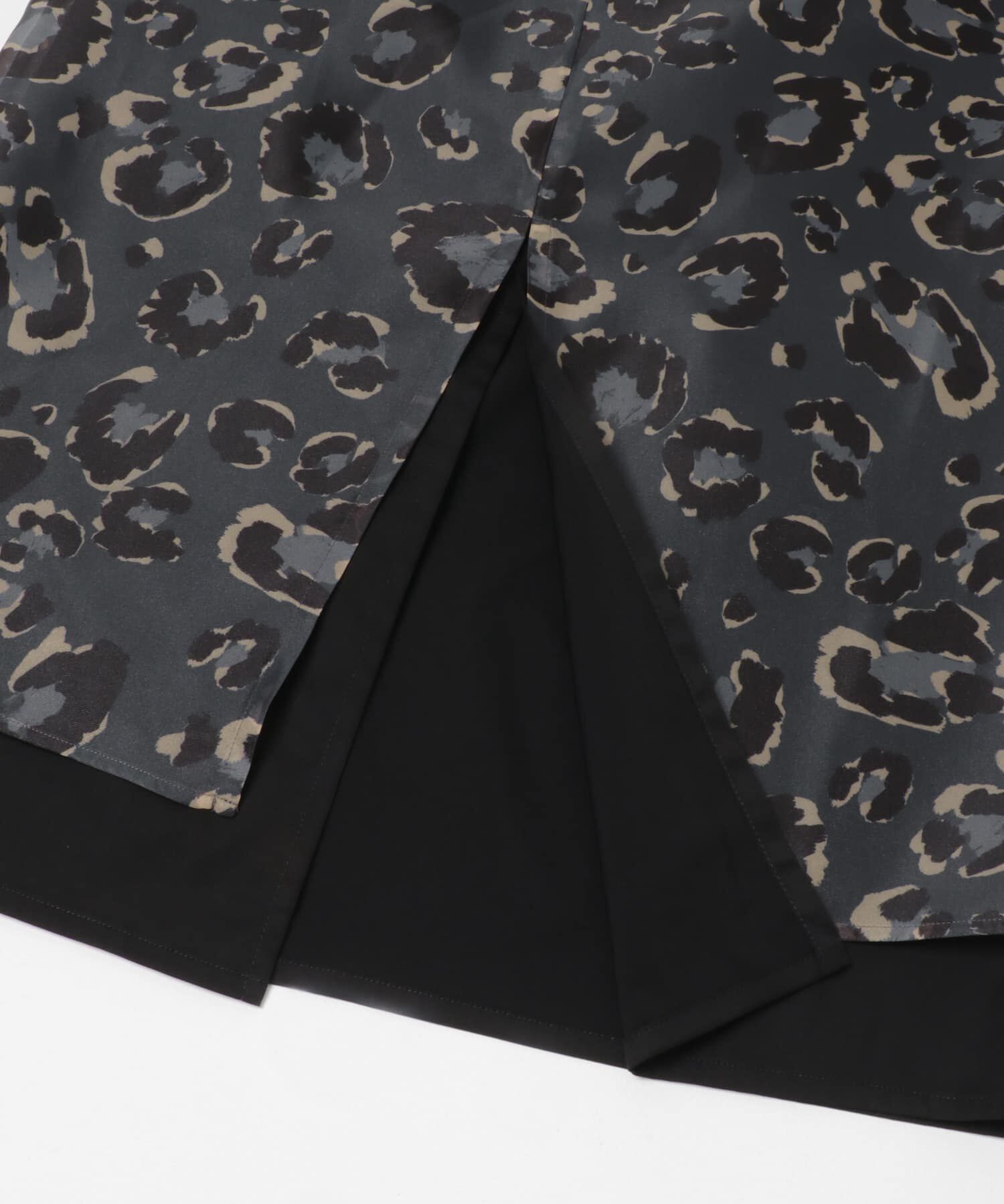 URBAN RESEARCH「レオパードプリントレイヤードスカート」|スカート|