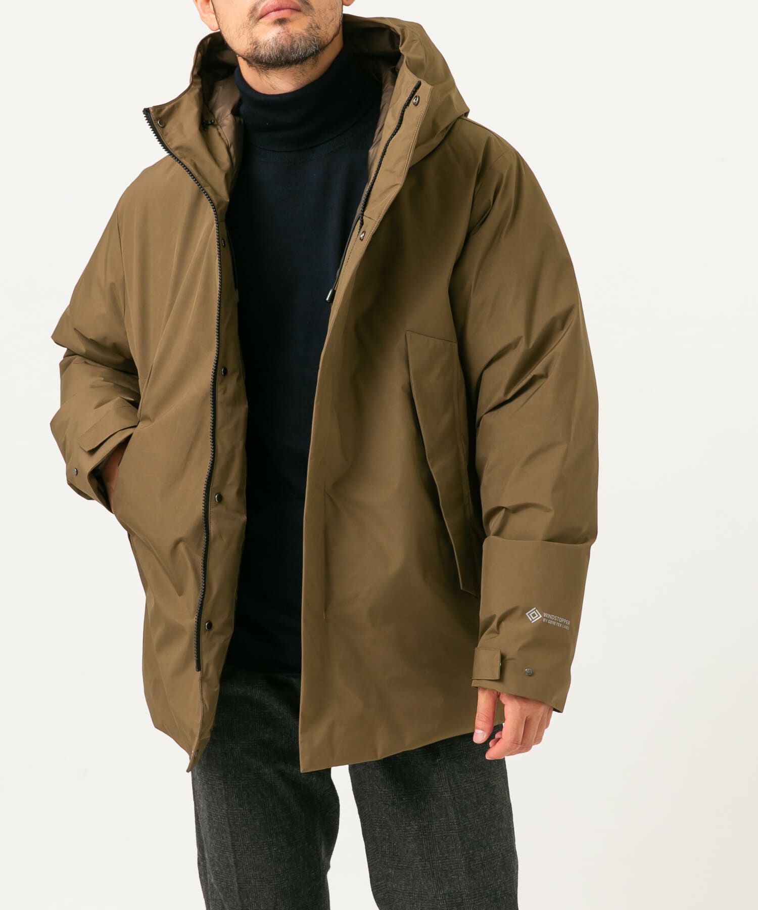 URBAN RESEARCH ROSSO「『別注』+phenix　WINDSTOPPER by GORE-TEX LABS ダウンジャケット」|ダウン|