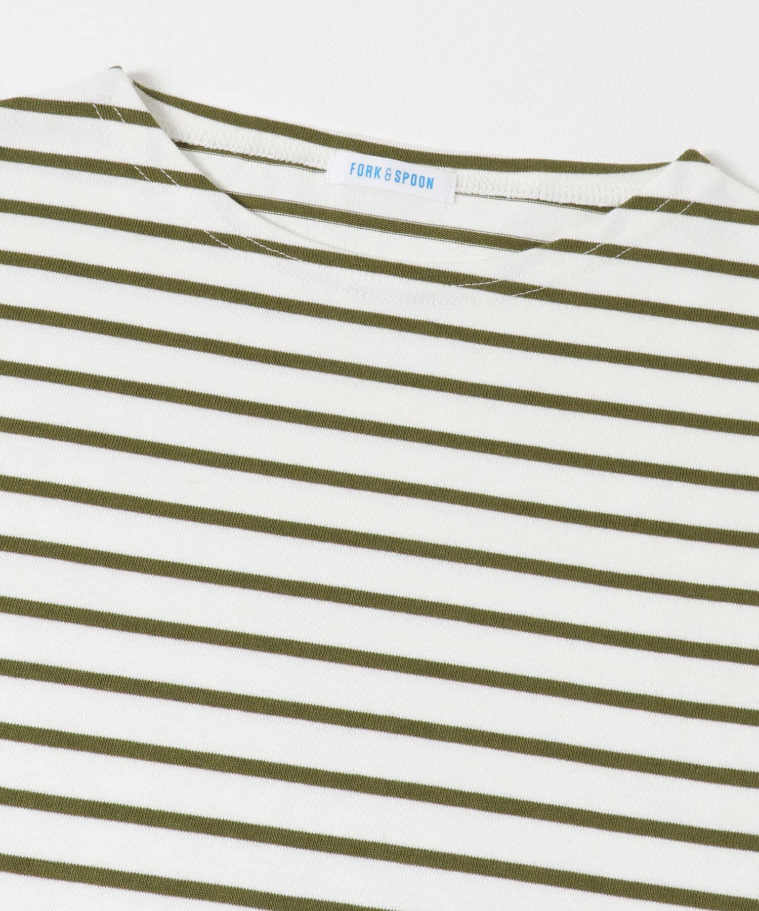 URBAN RESEARCH DOORS「FORK&SPOON　ボートネックボーダー」|Tシャツ・カットソー|