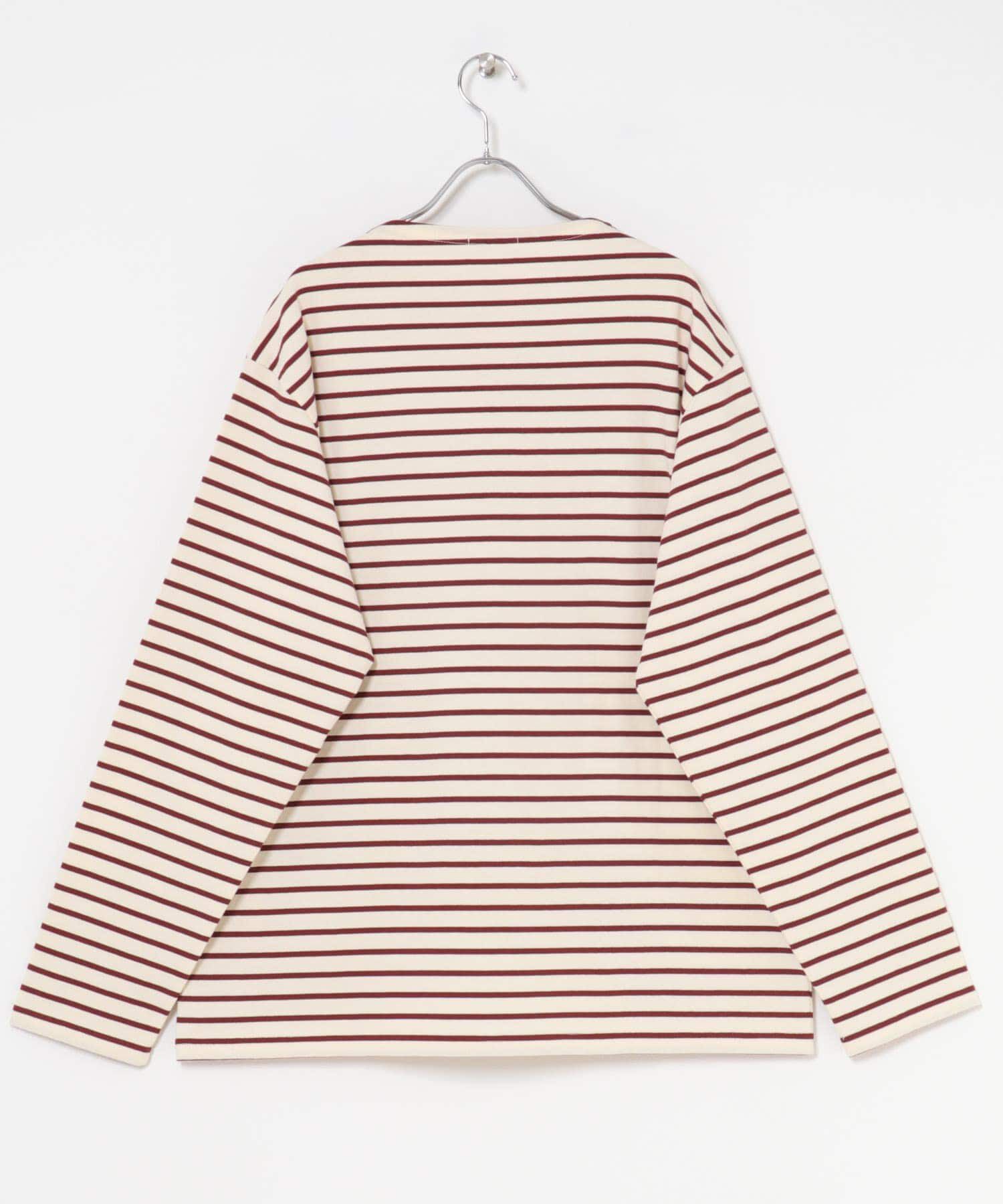 URBAN RESEARCH DOORS「FORK&SPOON　ボートネックボーダー」|Tシャツ・カットソー|