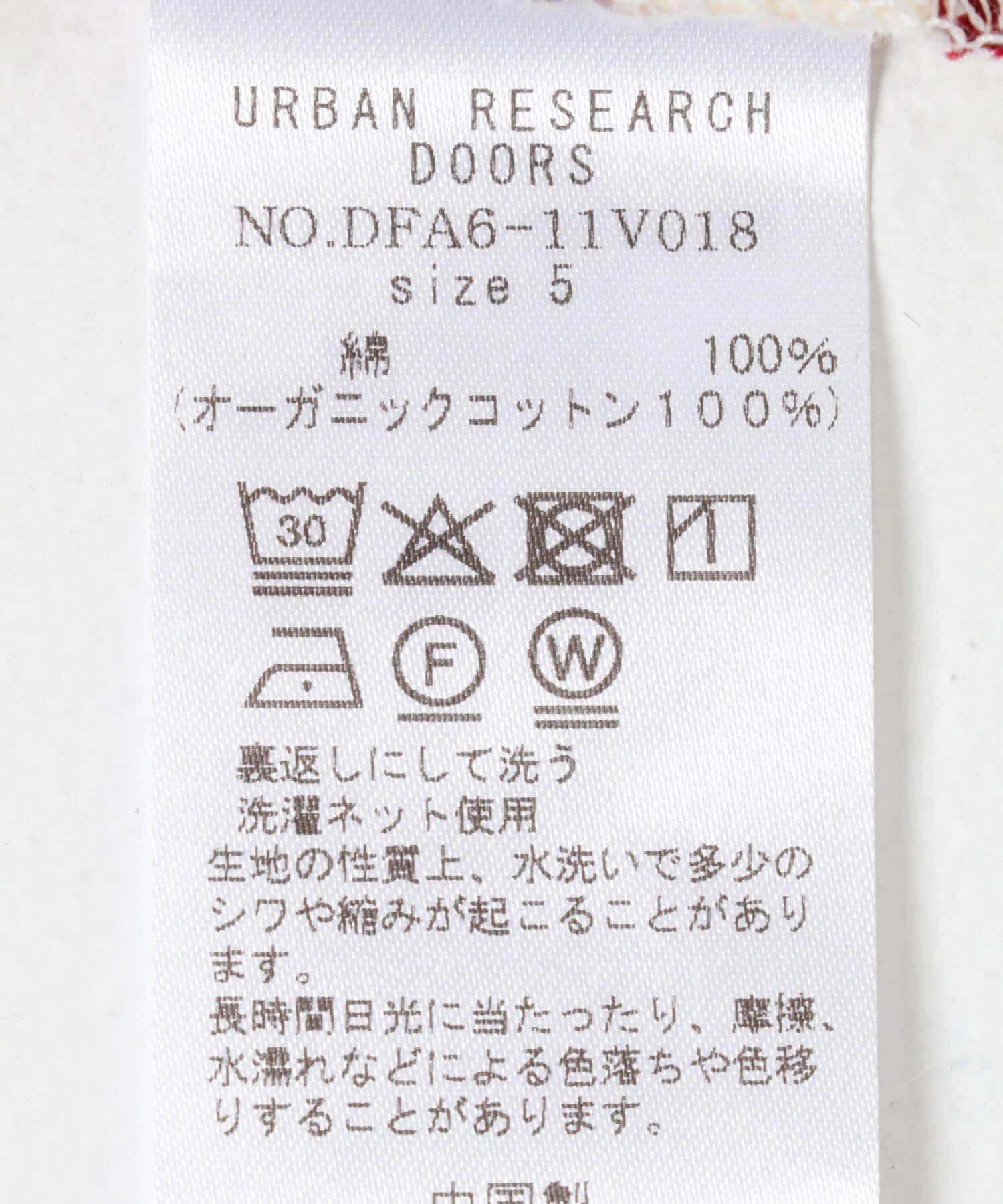 URBAN RESEARCH DOORS「FORK&SPOON　ボートネックボーダー」|Tシャツ・カットソー|