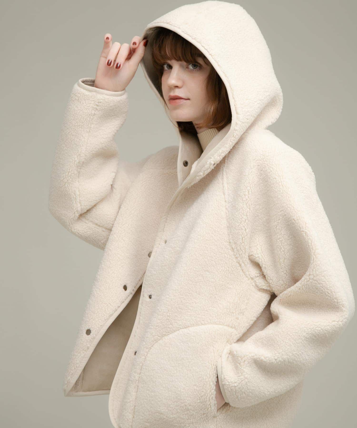 Sonny Label 「ムートンリバーシブルフーディーコート」|その他|