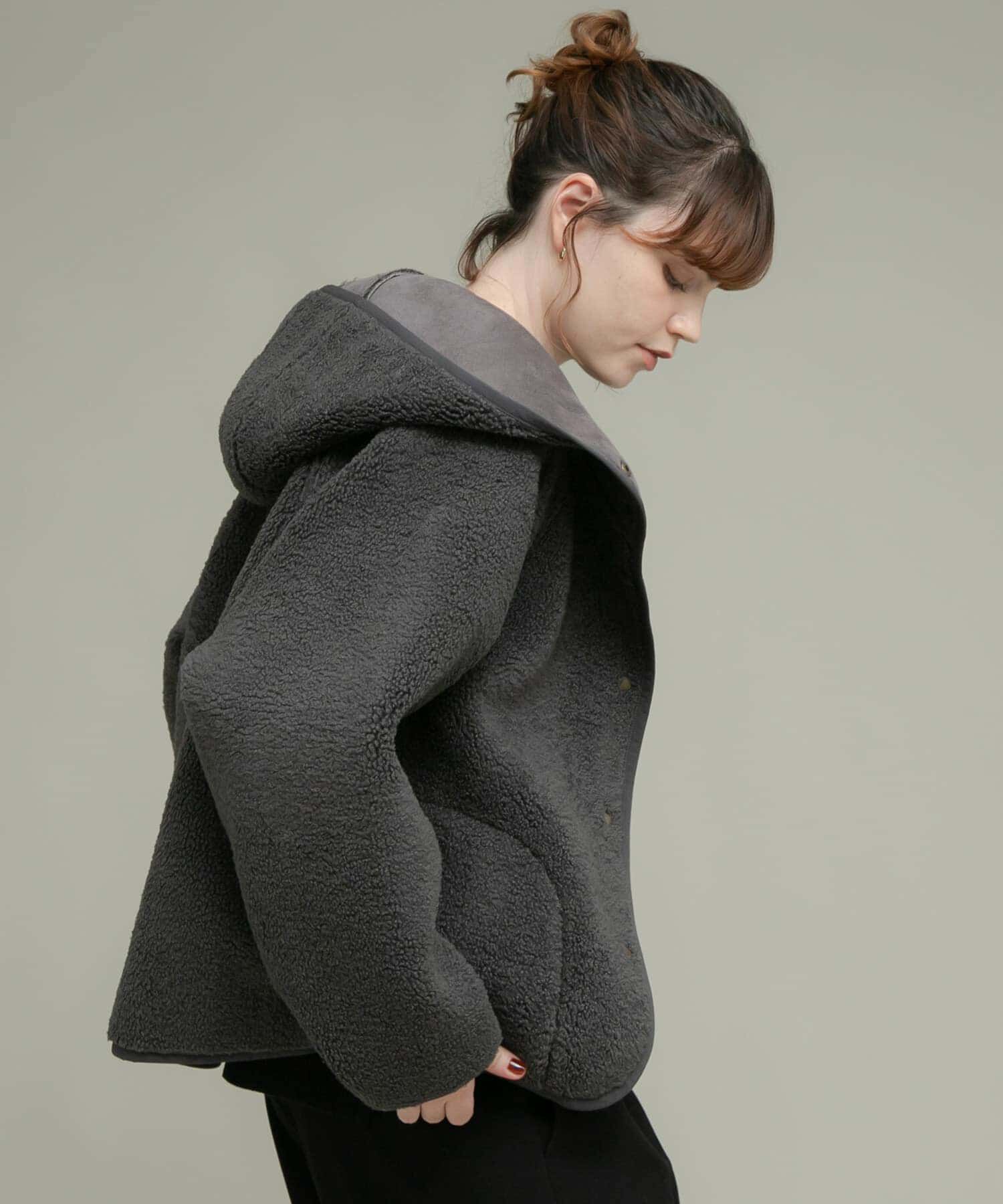 Sonny Label 「ムートンリバーシブルフーディーコート」|その他|