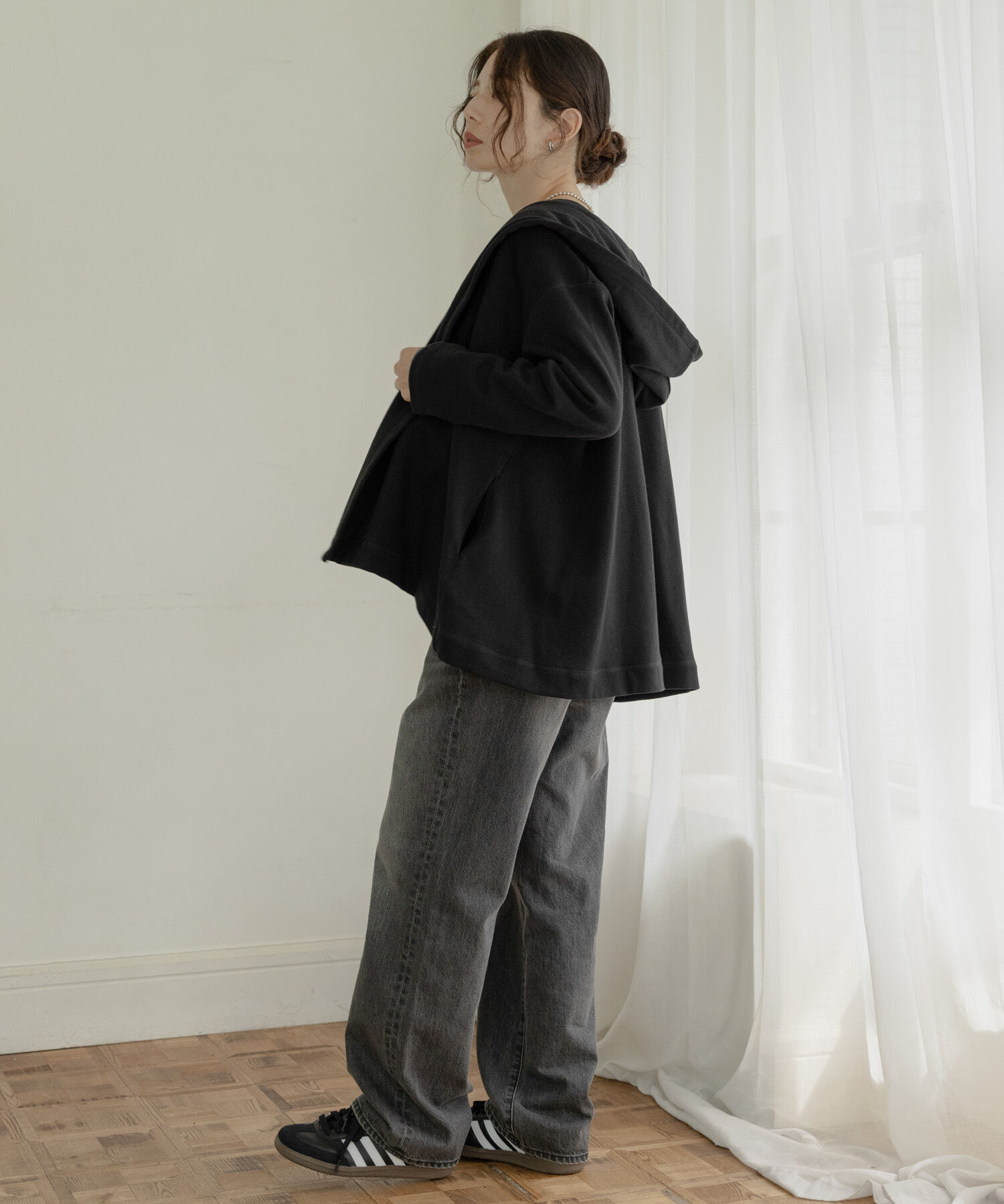 Sonny Label 「裏毛フーディーカーディガン」|カーディガン|