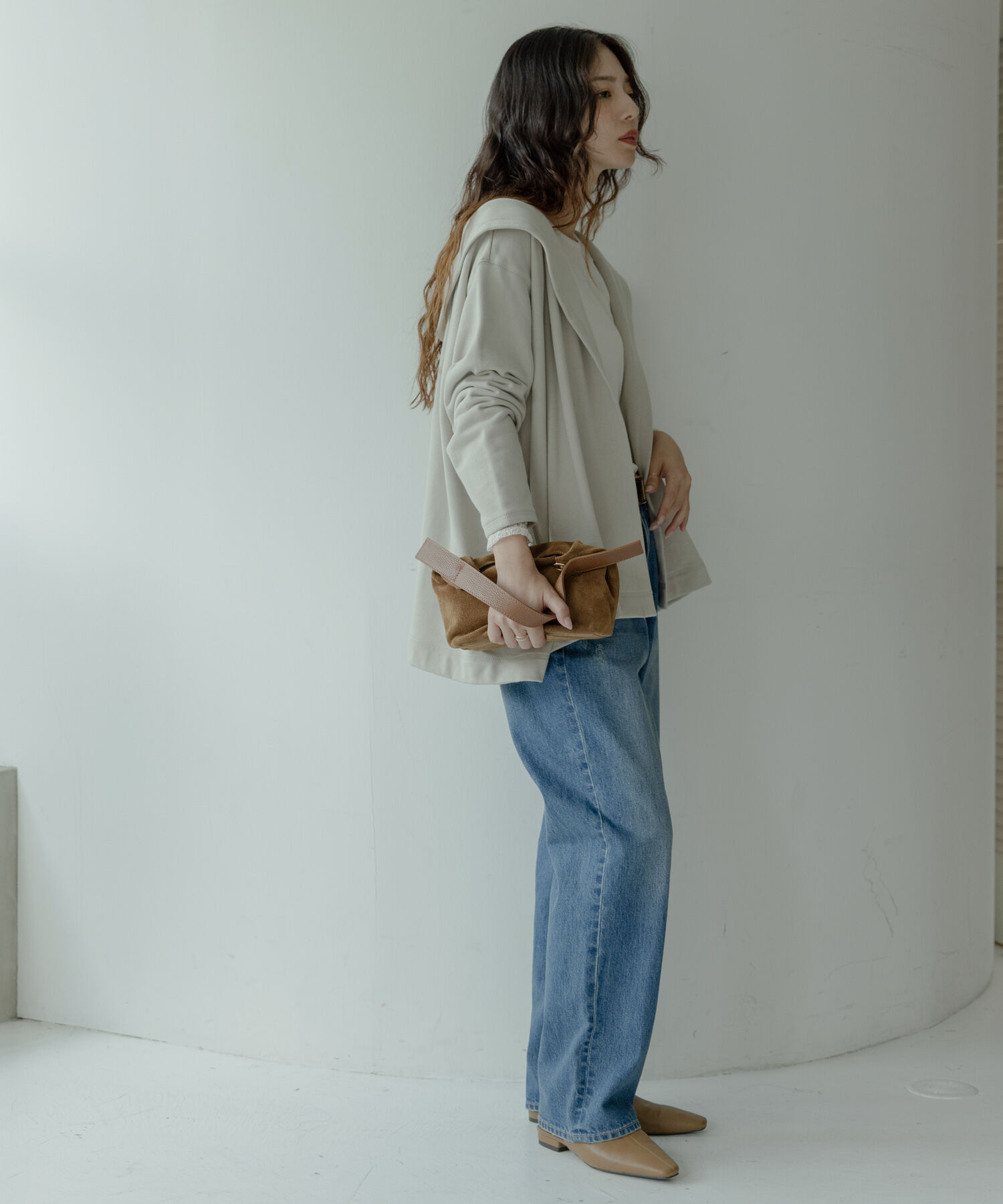 Sonny Label 「裏毛フーディーカーディガン」|カーディガン|