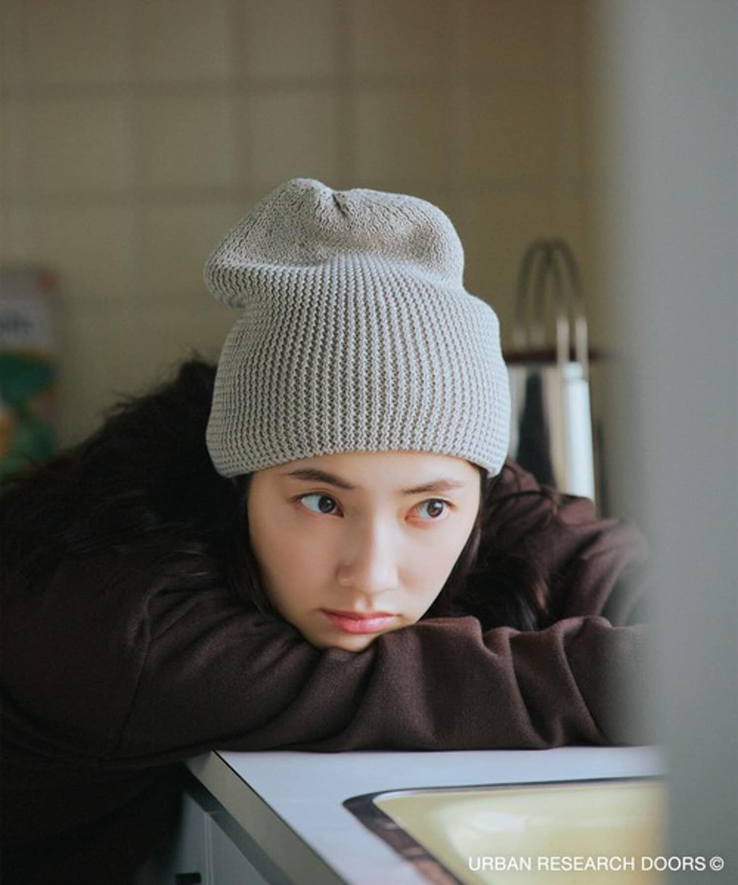 URBAN RESEARCH DOORS「『仁村紗和さん着用』『UR TECH 200日ﾆｯﾄ』ｽｳｪｯﾄﾗｲｸﾌﾟﾙｵｰ  」|ニット・セーター|