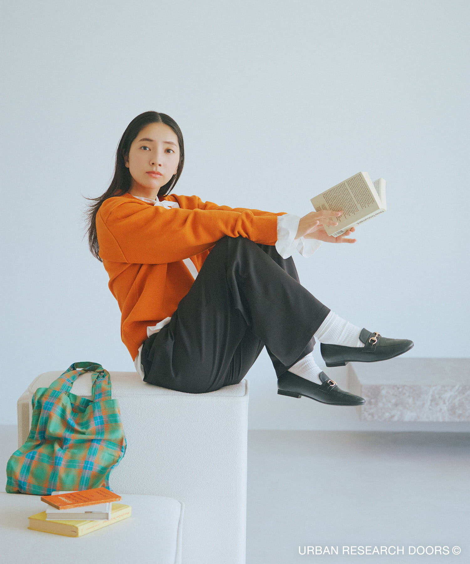 URBAN RESEARCH DOORS「『仁村紗和さん着用』『UR TECH 200日ﾆｯﾄ』ｽｳｪｯﾄﾗｲｸﾌﾟﾙｵｰ  」|ニット・セーター|