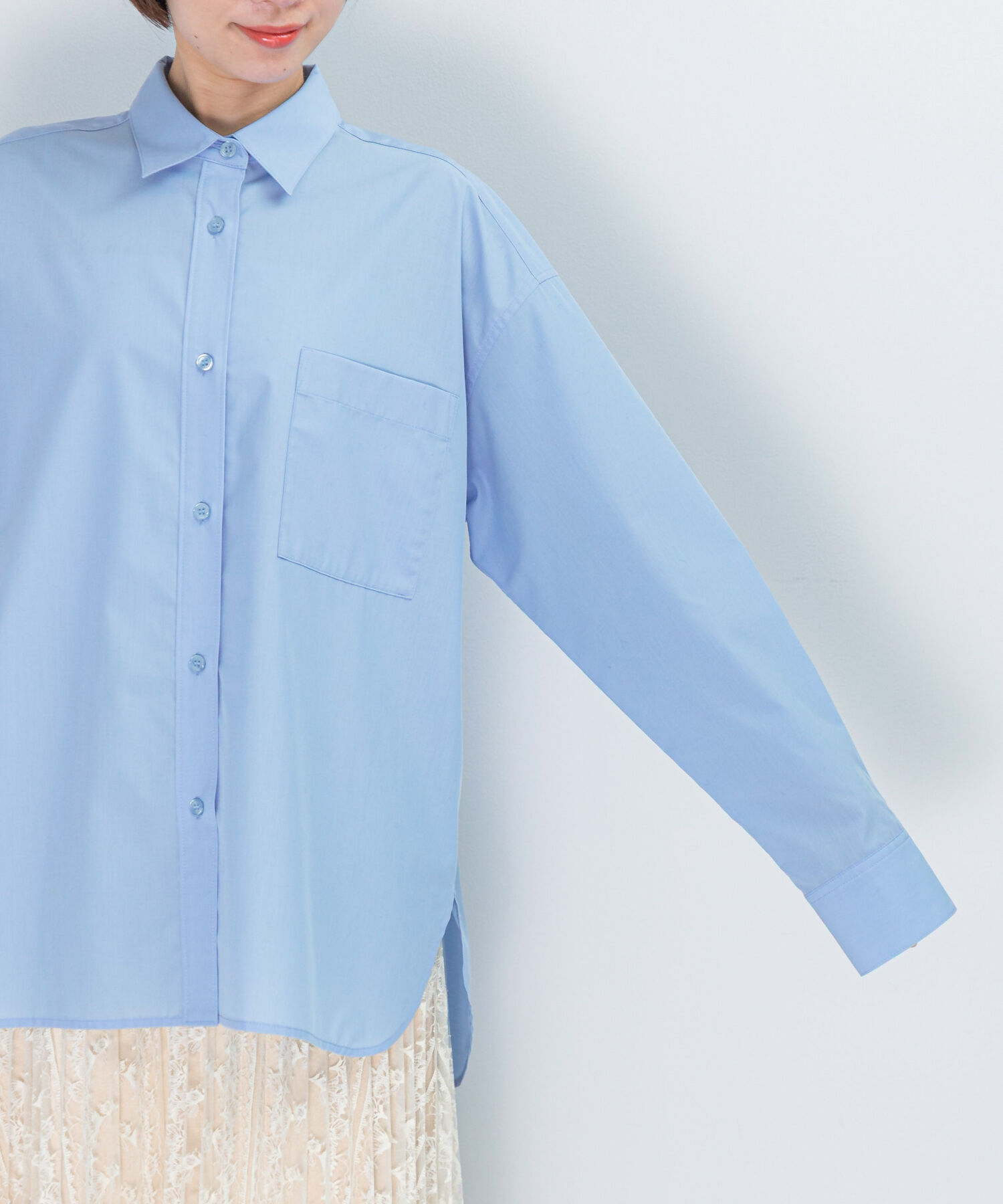 URBAN RESEARCH ROSSO「マルチウェイデザインシャツ」|シャツ・ブラウス|