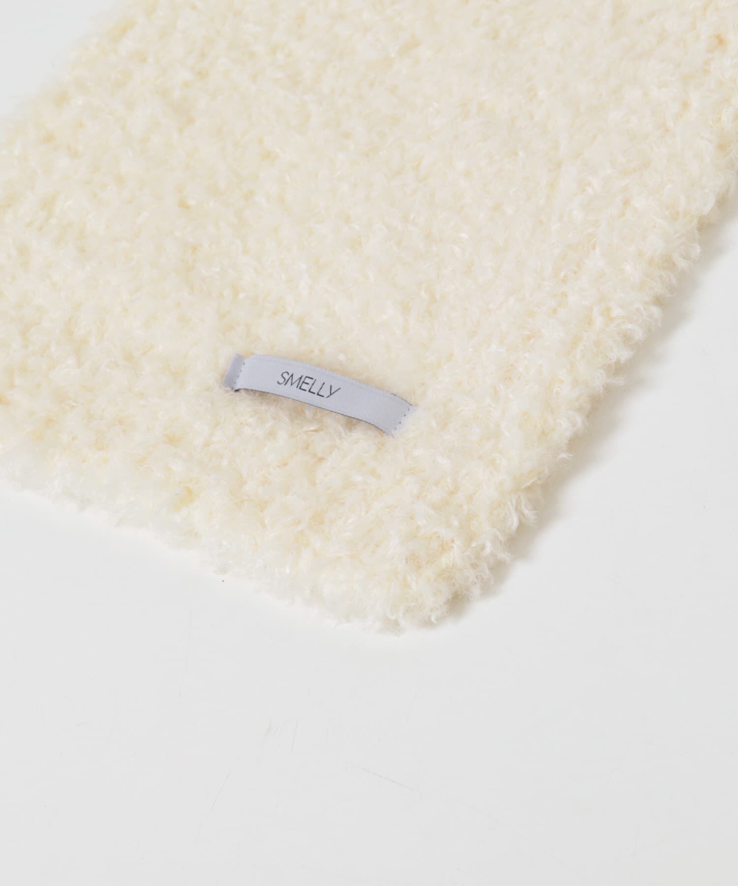 SMELLY「ボアニットマフラー」|マフラー|