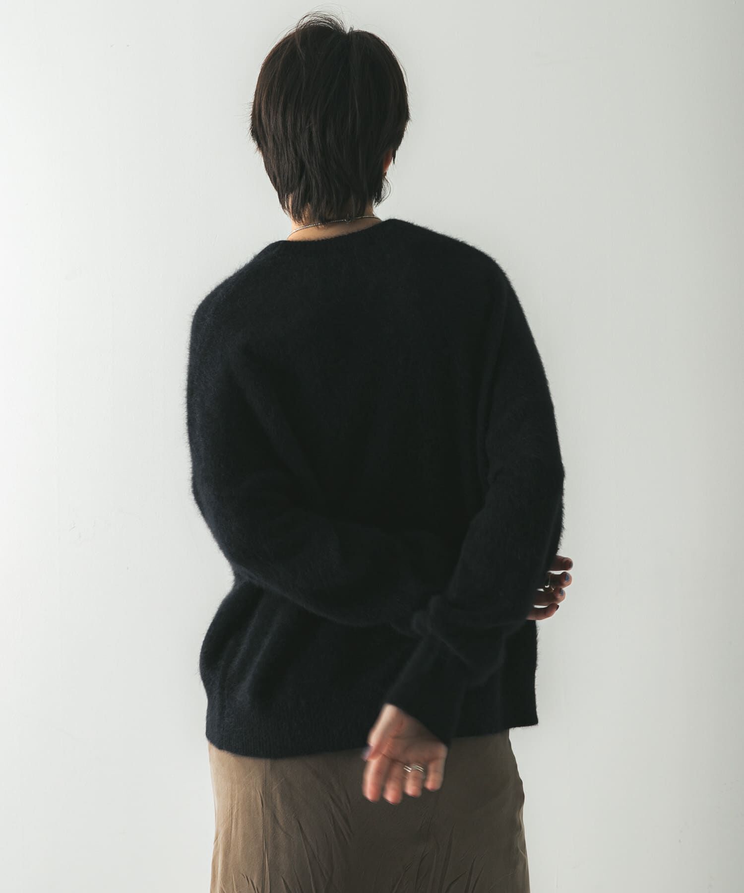 URBAN RESEARCH「FOX/CASHMEREルーズニット」|ニット・セーター|