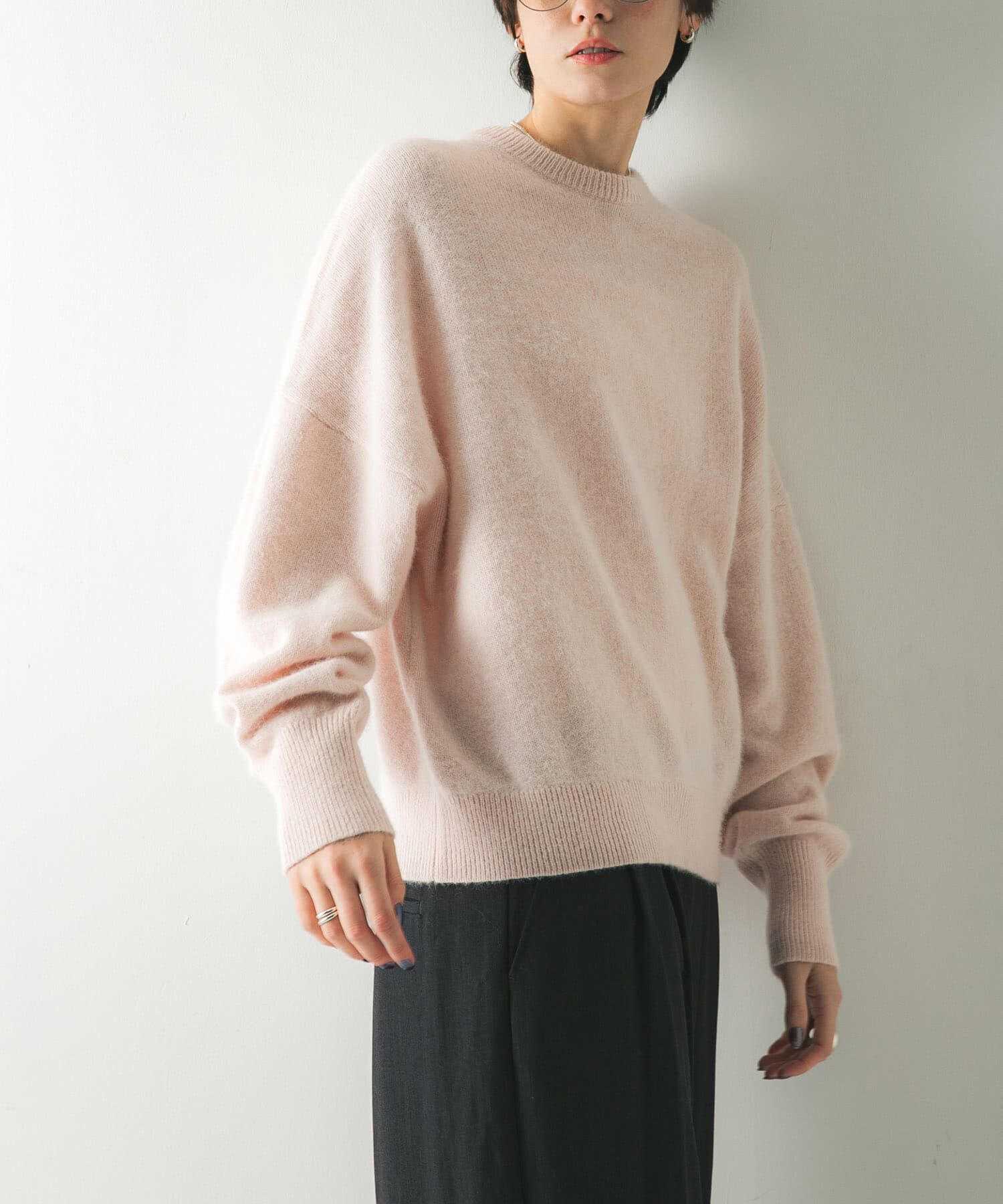 URBAN RESEARCH「FOX/CASHMEREルーズニット」|ニット・セーター|