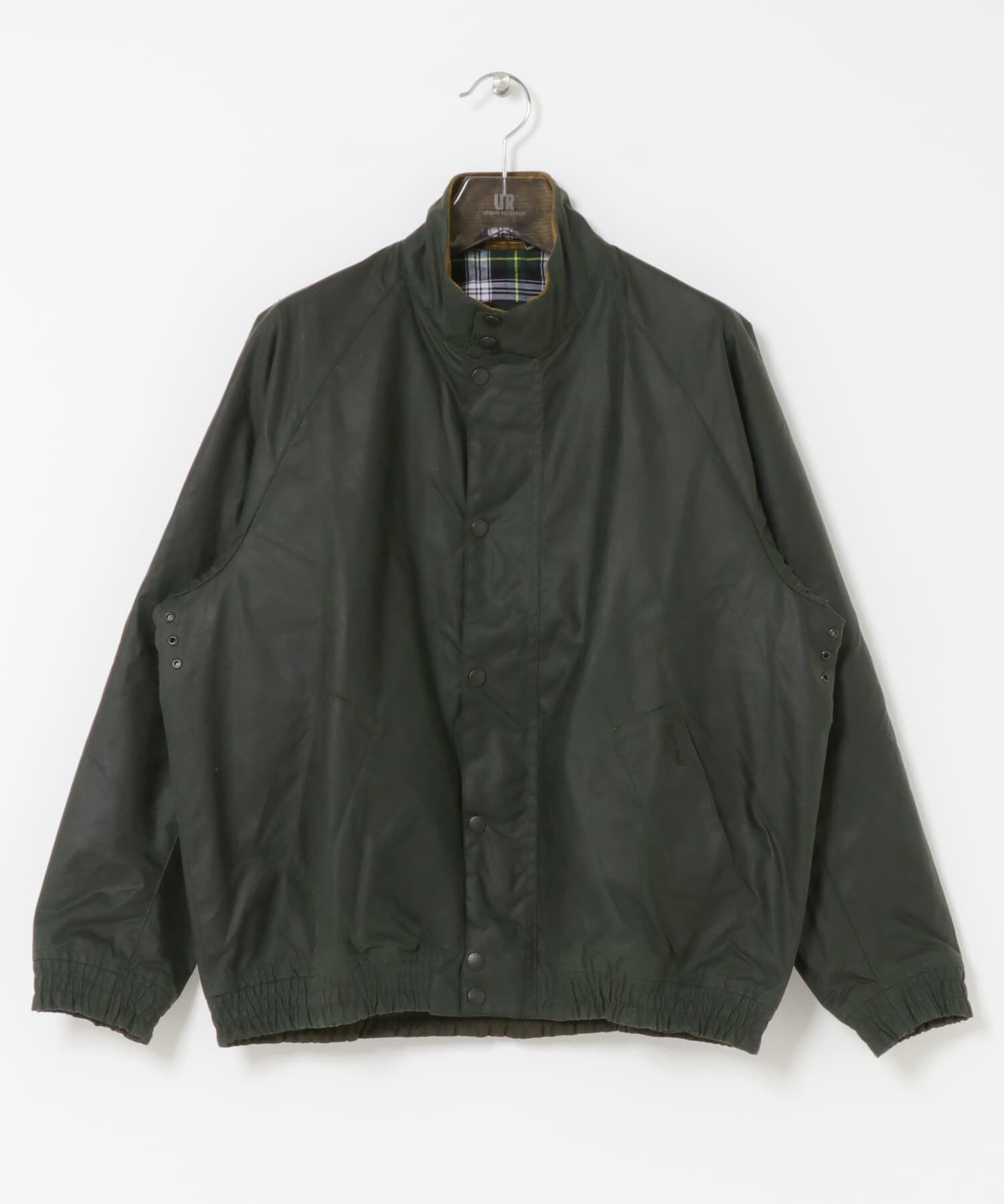 URBAN RESEARCH「Barbour　BLOUSON TRANSPORT WAX JACKET」|ブルゾン・スタジャン|グリーン系その他
