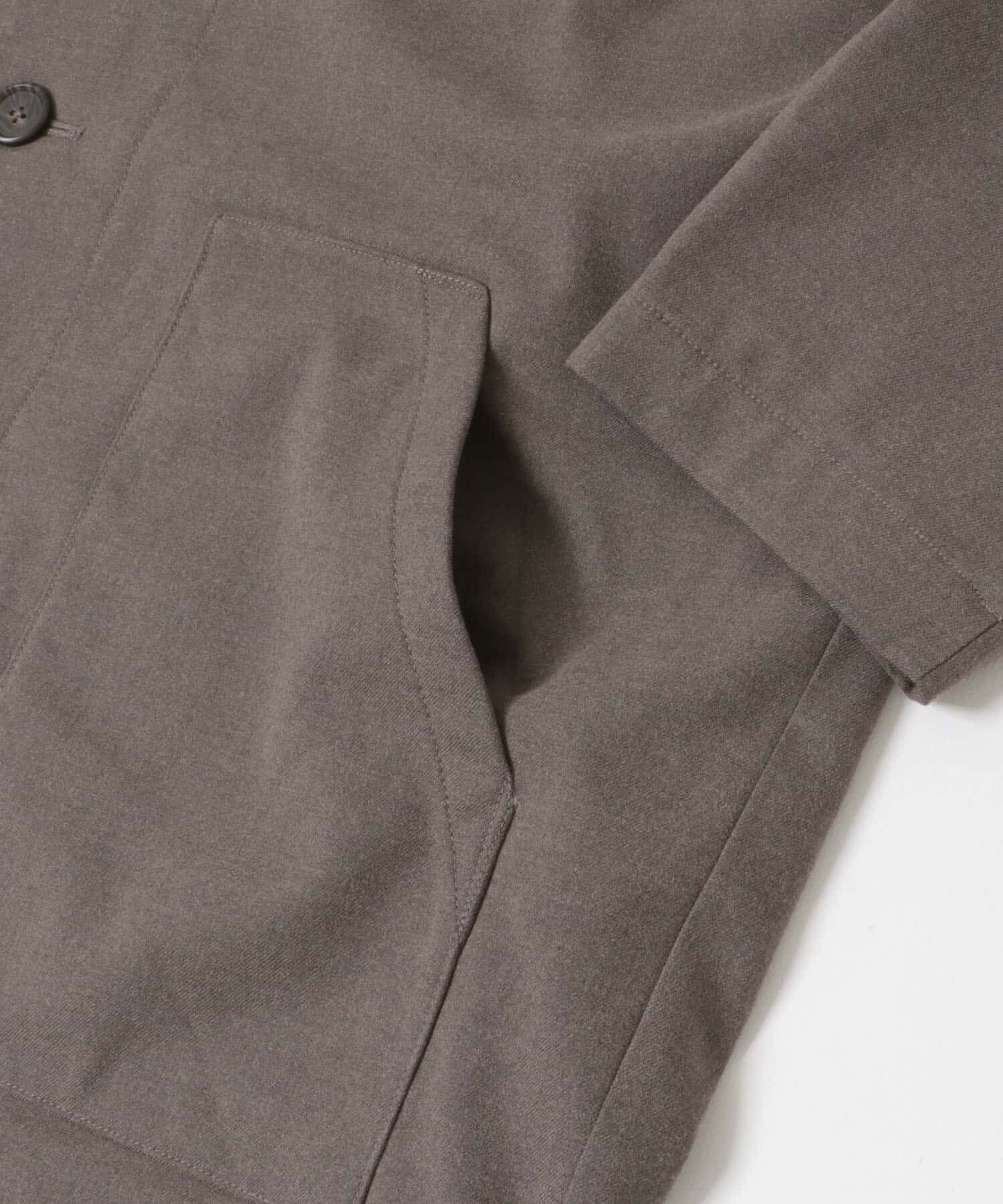 URBAN RESEARCH DOORS「DANTON　HOODED COAT」|ノーカラーコート|