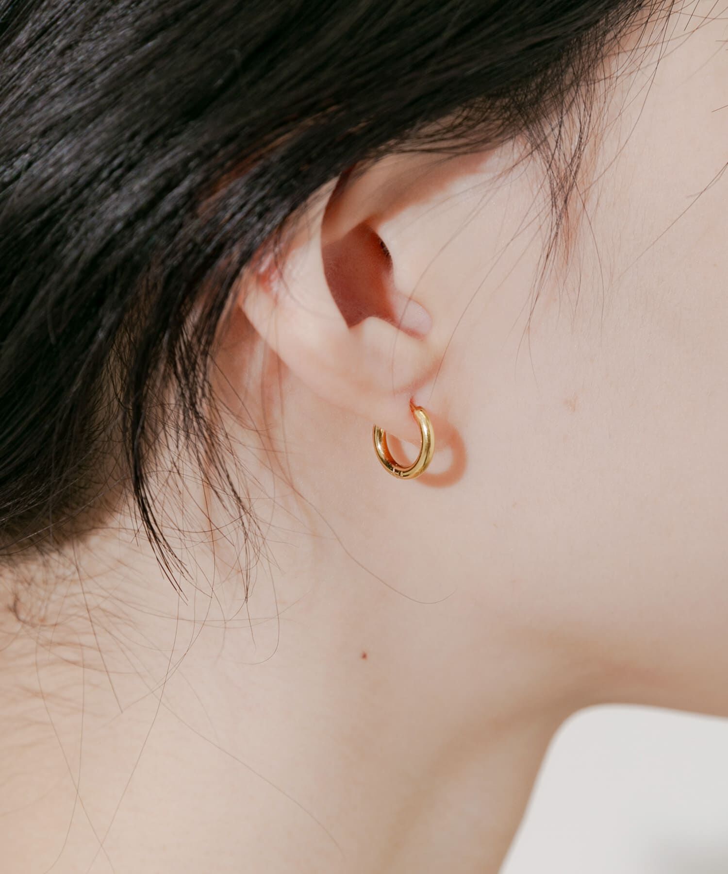 SMELLY「ステンレスパールセットピアス」|ピアス|