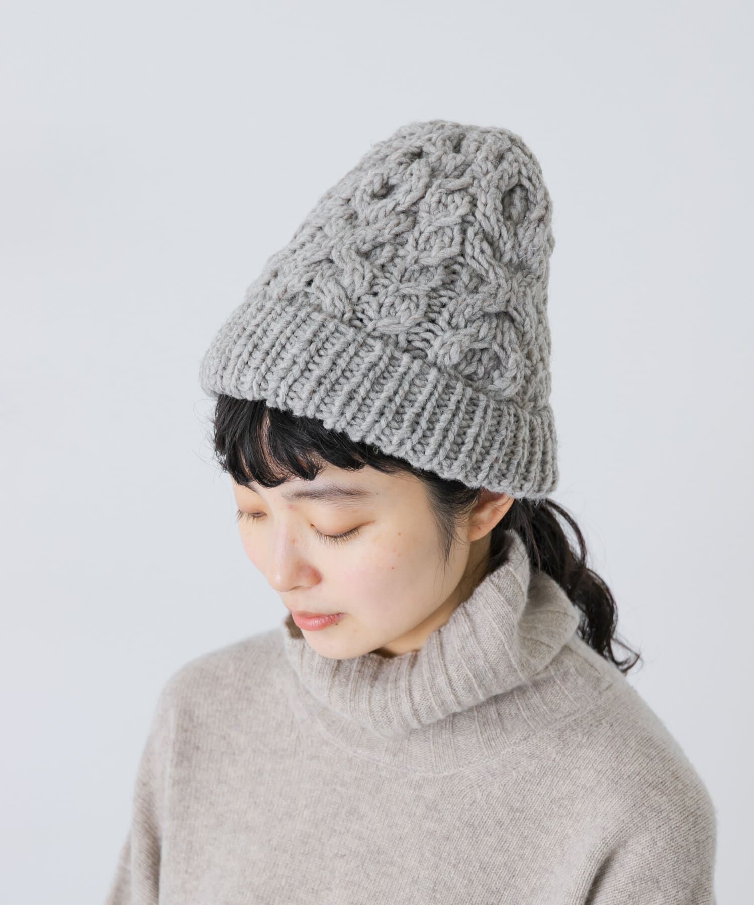 かぐれ「ペルーアランワッチキャップ」|ニット帽|