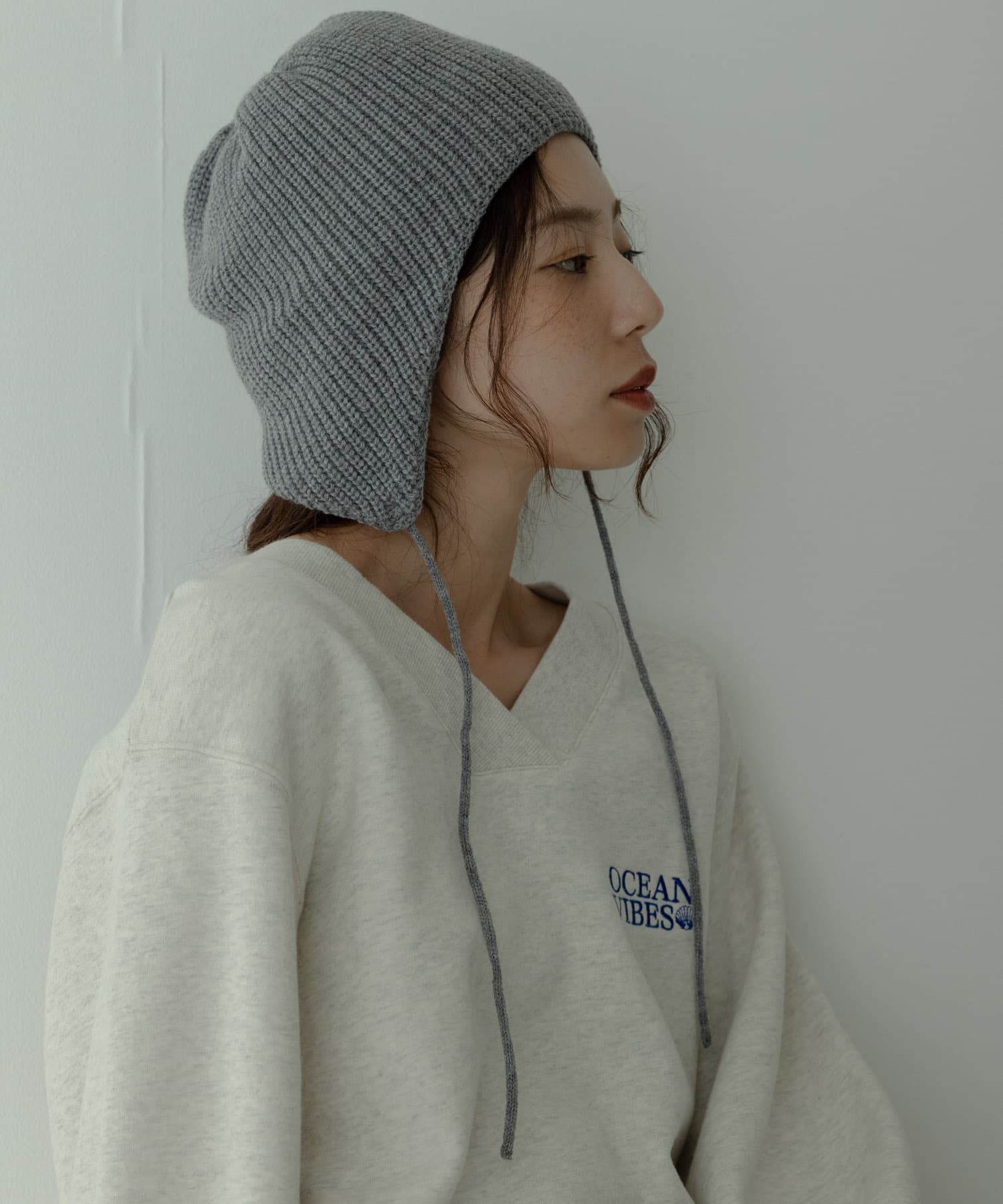 Sonny Label 「イヤーニットキャップ」|ニット帽|