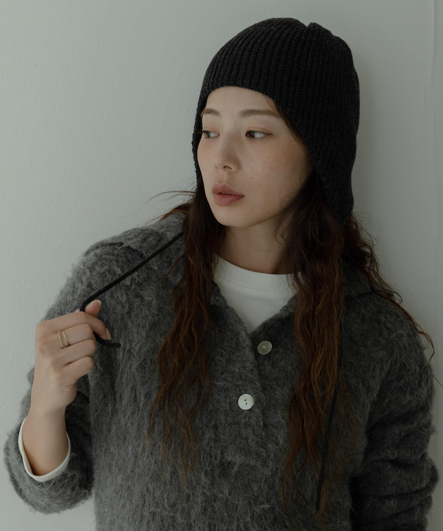 Sonny Label 「イヤーニットキャップ」|ニット帽|