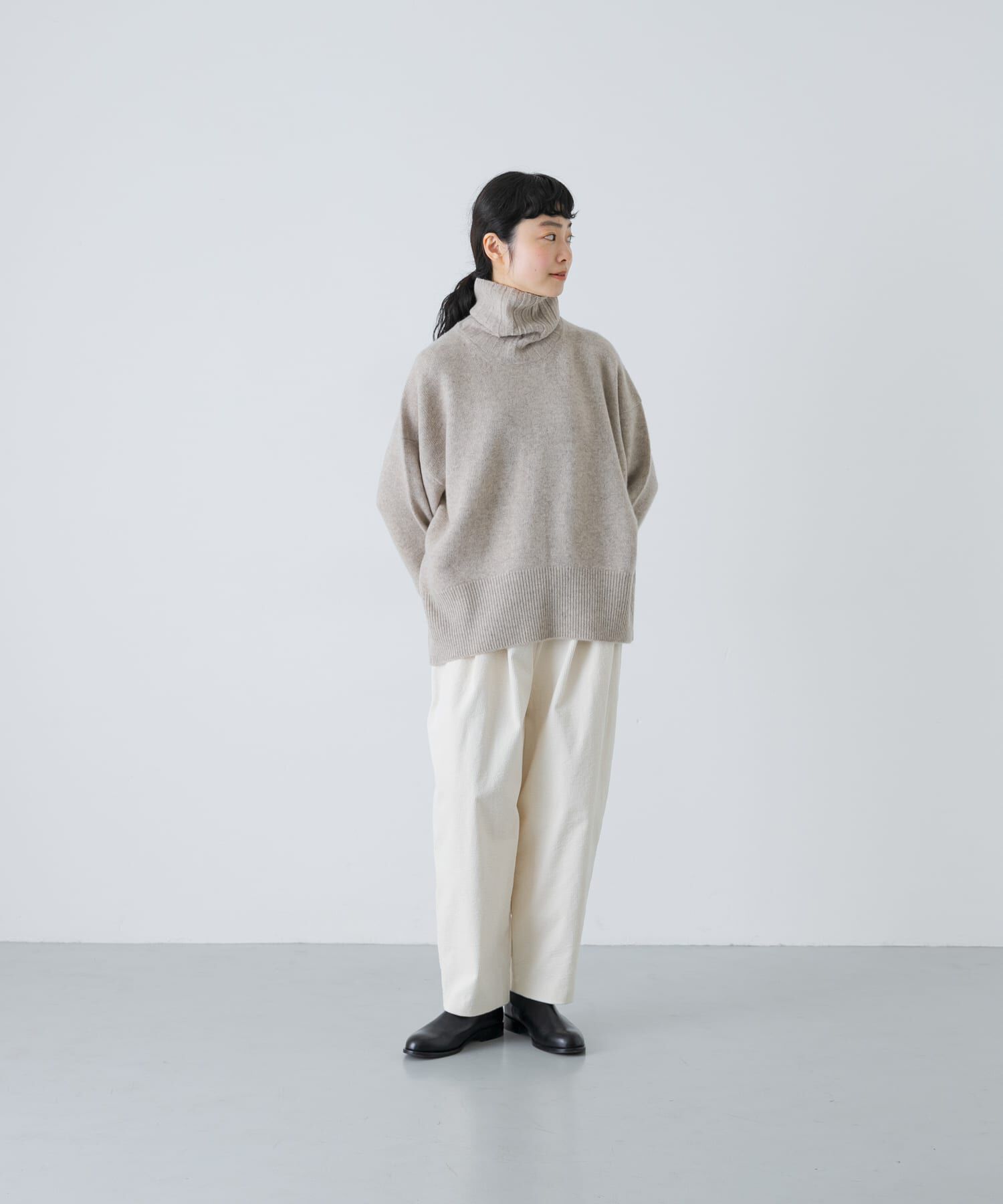 かぐれ「ハミルトンタートルニット」|ニット・セーター|