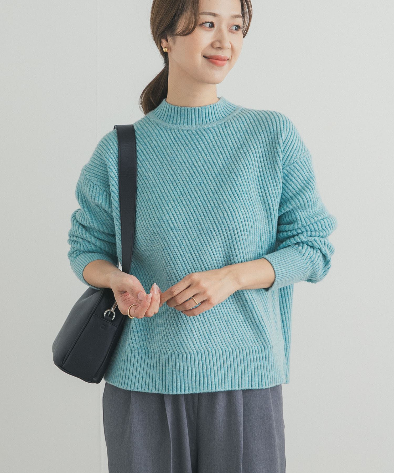 URBAN RESEARCH DOORS「ツイル編みKNIT」|ニット・セーター|