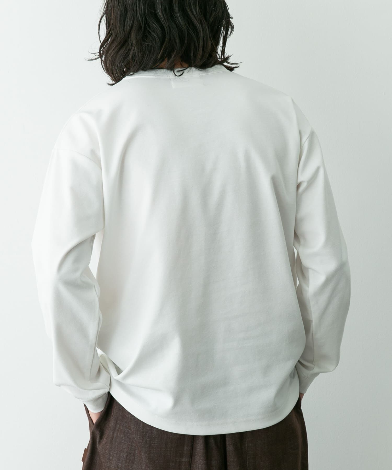 Sonny Label 「ポンチポケット付ロングスリーブTシャツ」|Tシャツ・カットソー|