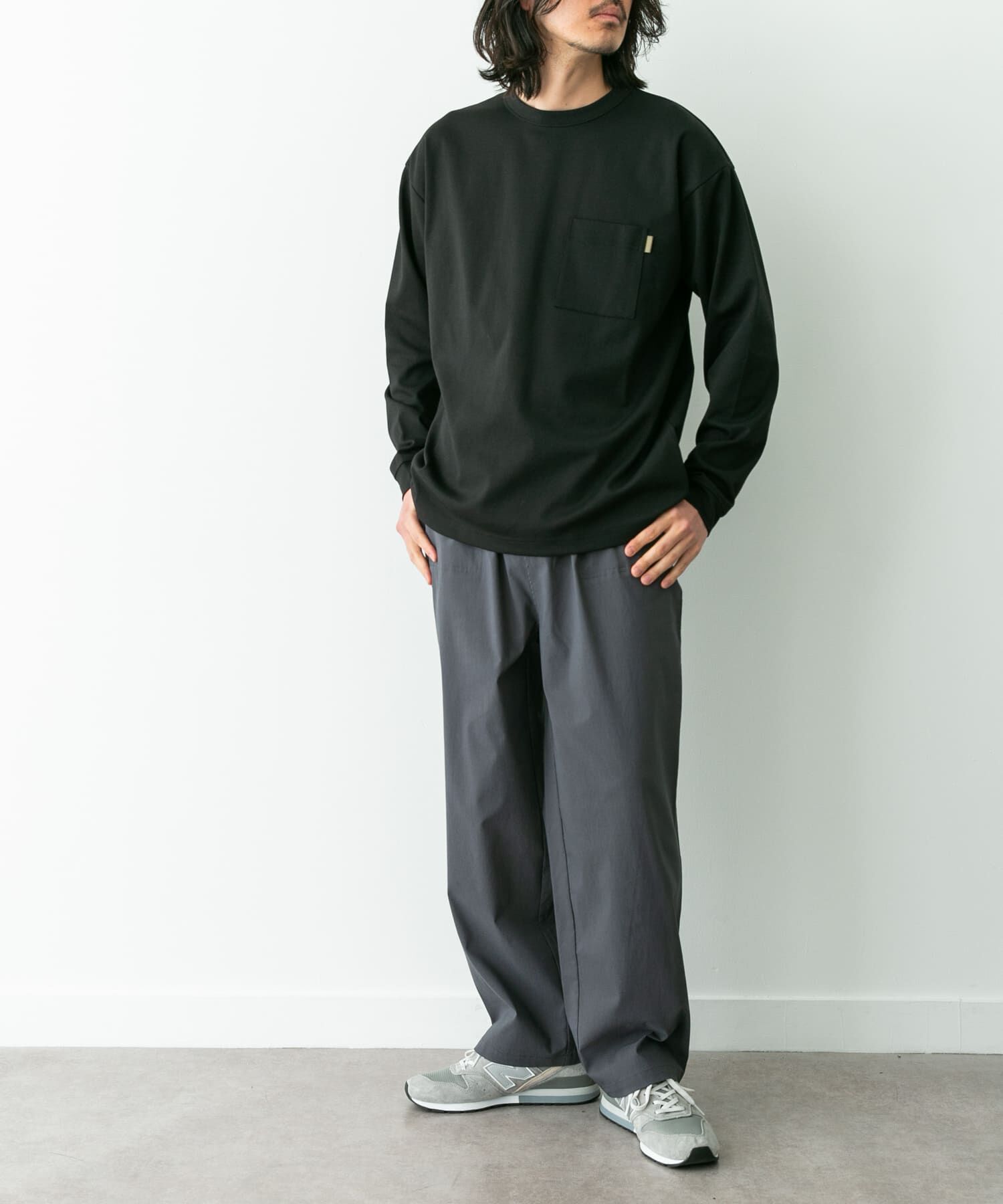 Sonny Label 「ポンチポケット付ロングスリーブTシャツ」|Tシャツ・カットソー|