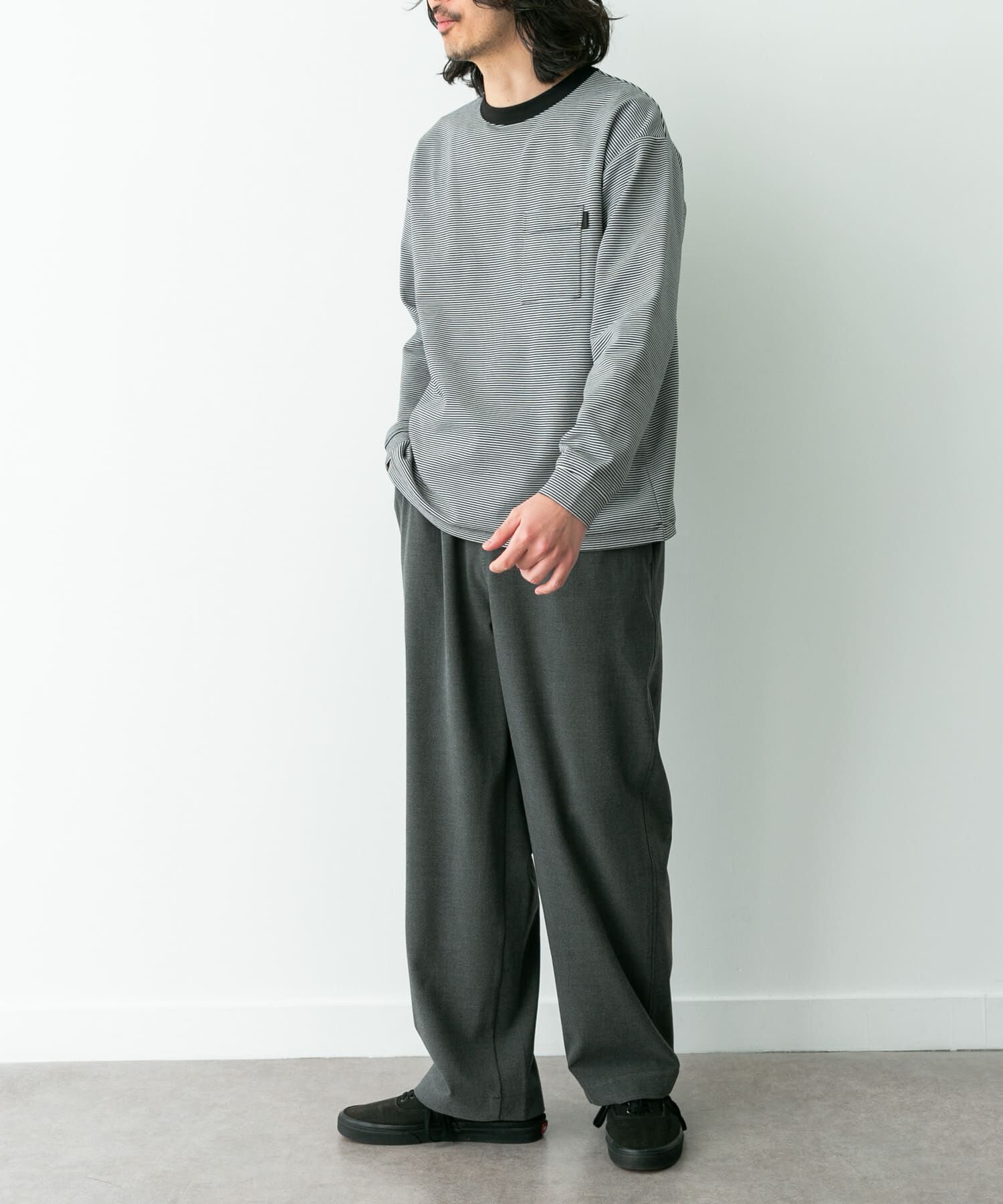 Sonny Label 「ポンチポケット付ロングスリーブTシャツ」|Tシャツ・カットソー|