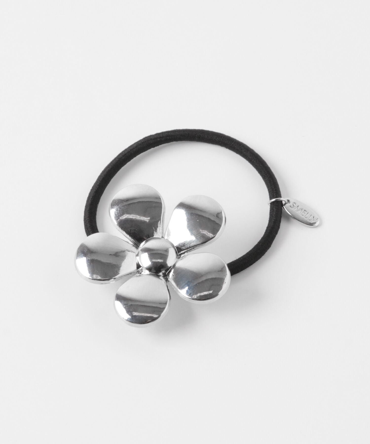 SMELLY「メタルフラワーヘアポニー」|ヘアゴム・シュシュ|