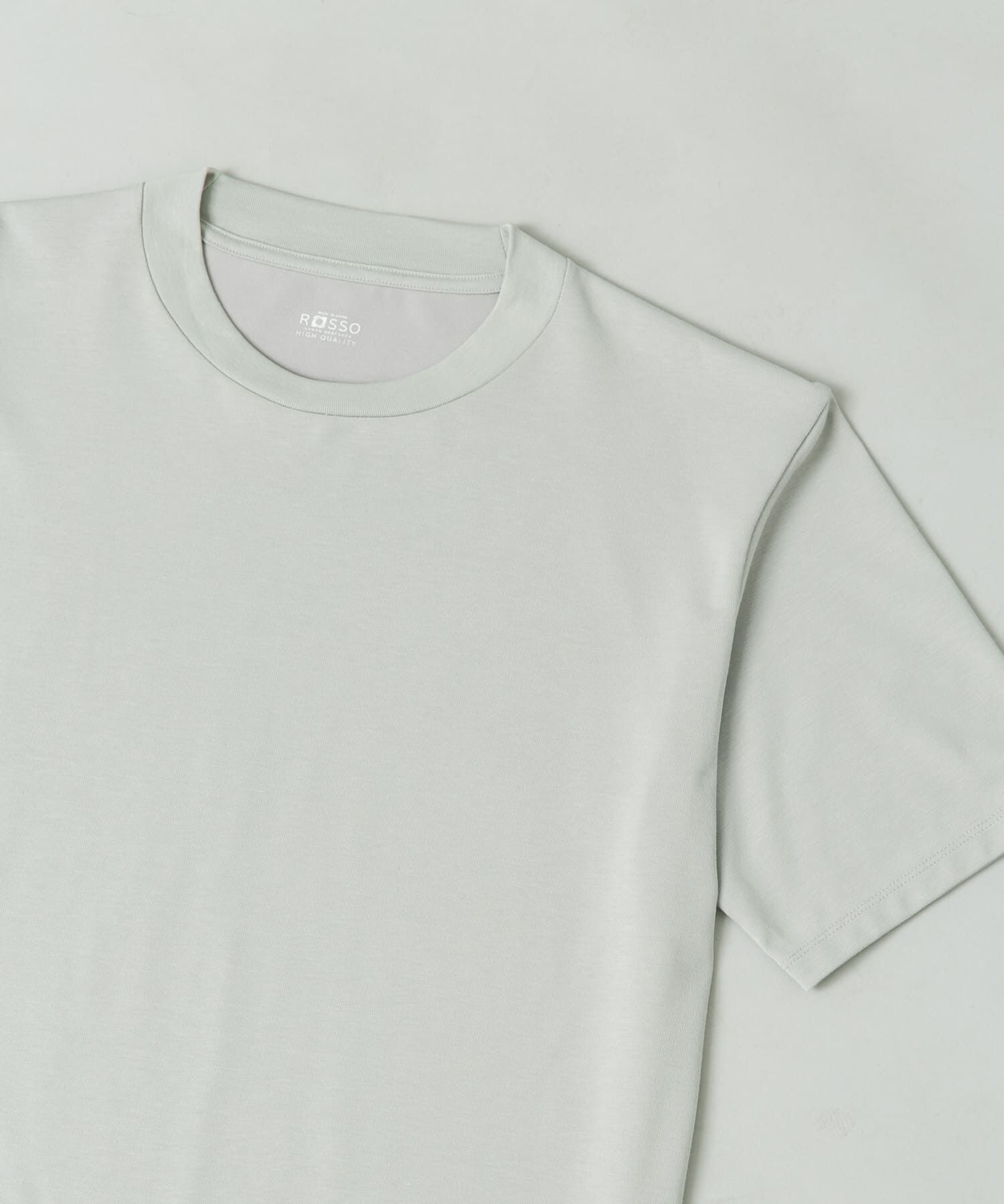 URBAN RESEARCH ROSSO「『接触冷感/吸水速乾/UVカット』ハイクオリティドレスTシャツ」|Tシャツ・カットソー|ライトグレー