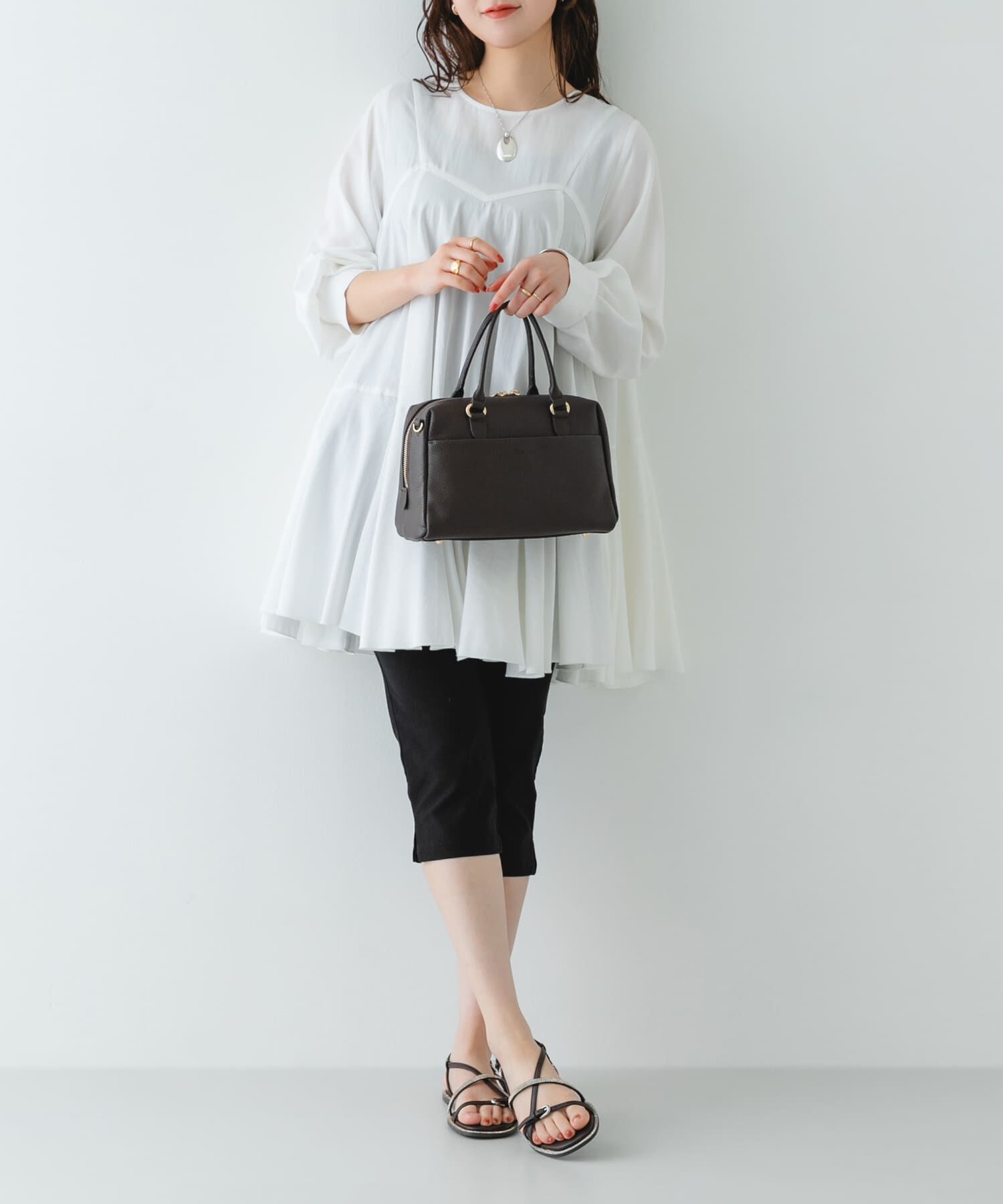 RODE SKO「ラインストーンストラップサンダル」|サンダル|