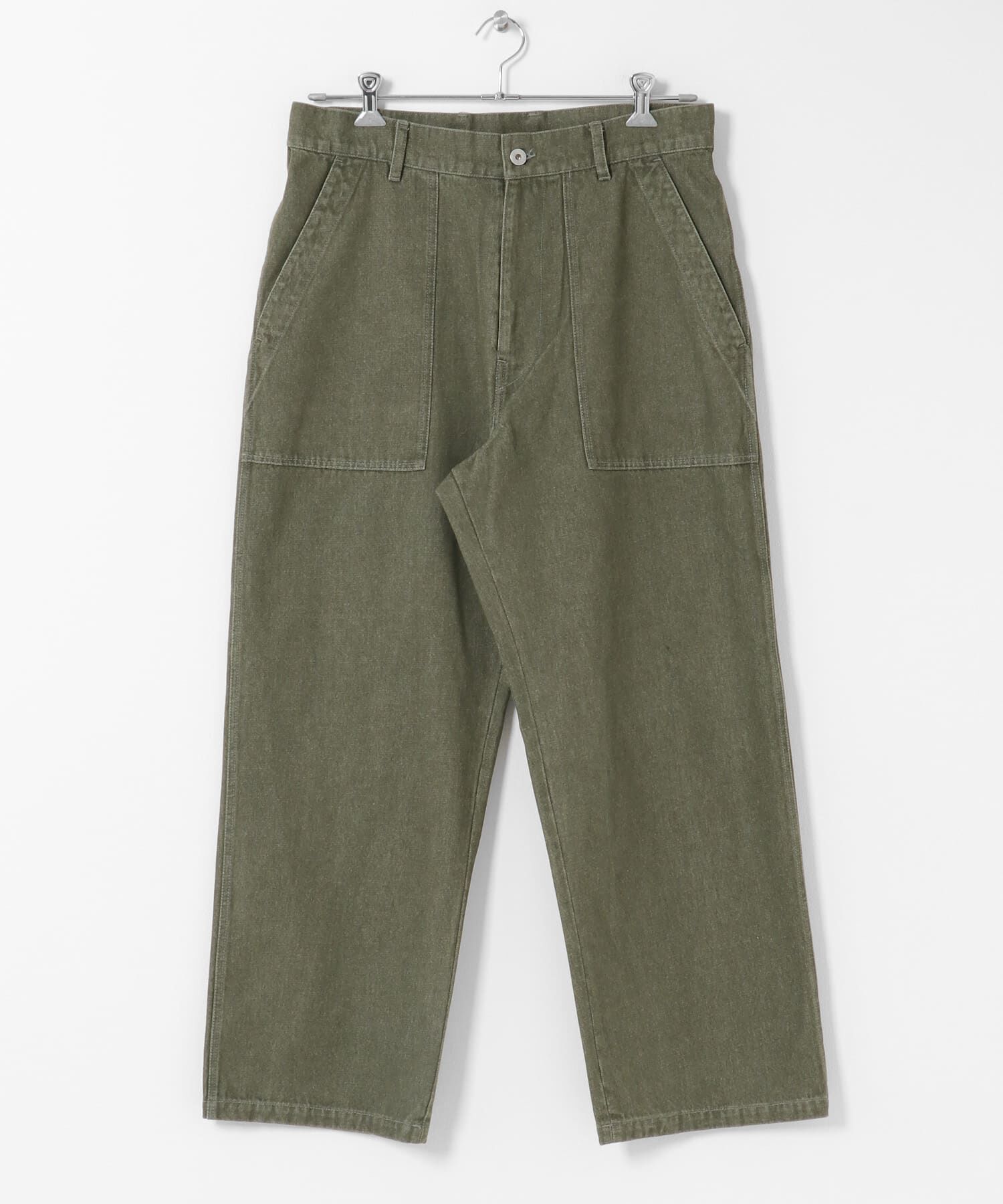 Sonny Label 「ARMY TWILL　DENIM BAKER PANTS」|デニム|カーキ