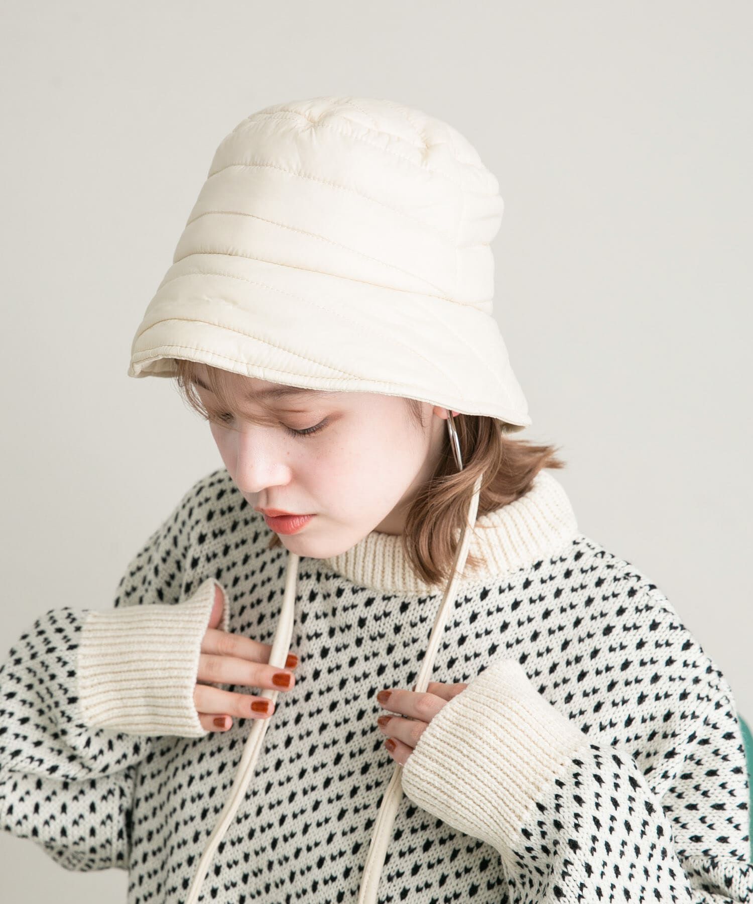  「バックドロストバケットHAT」|ハット|