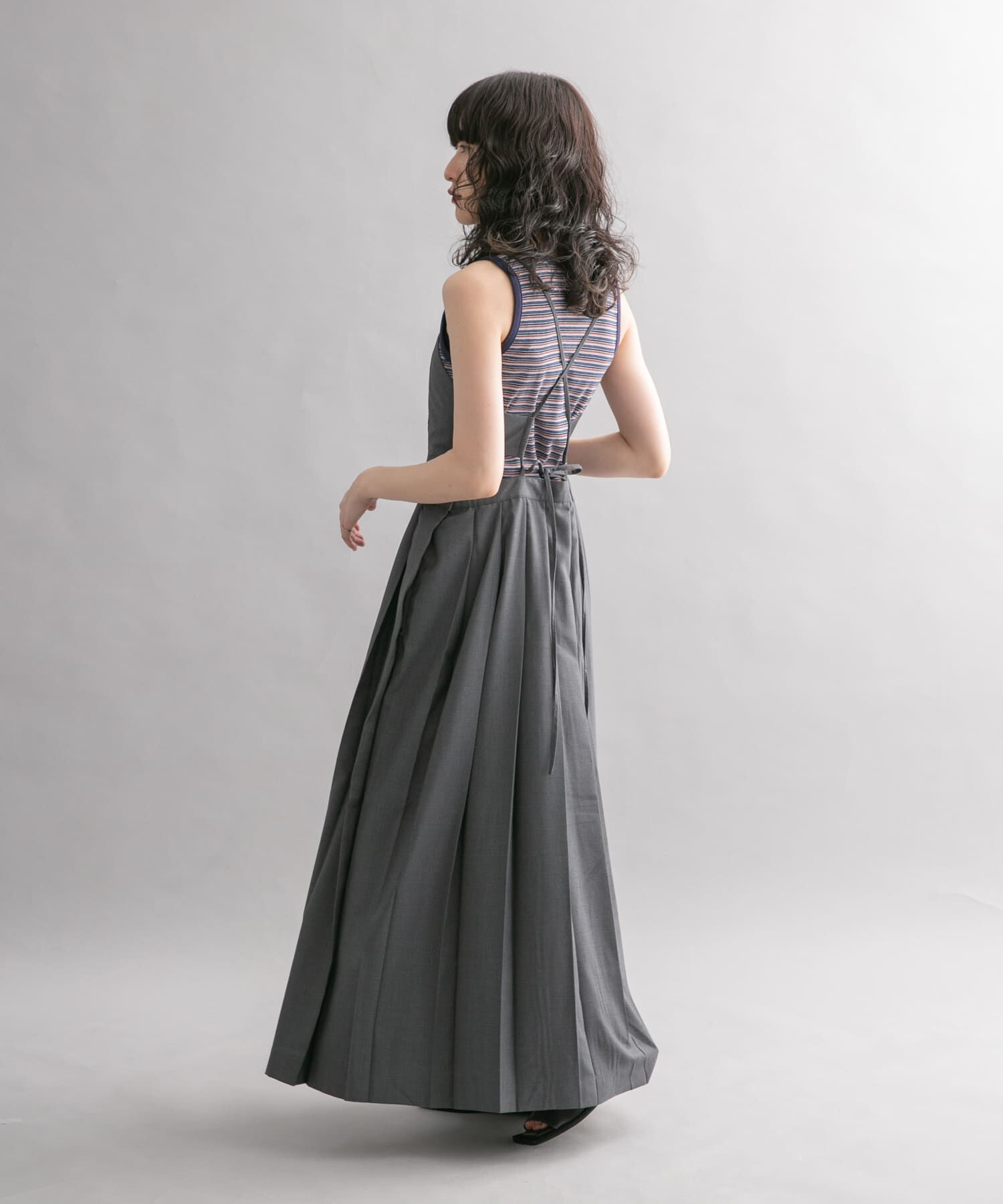  「プリーツキャミワンピース」|ワンピース|