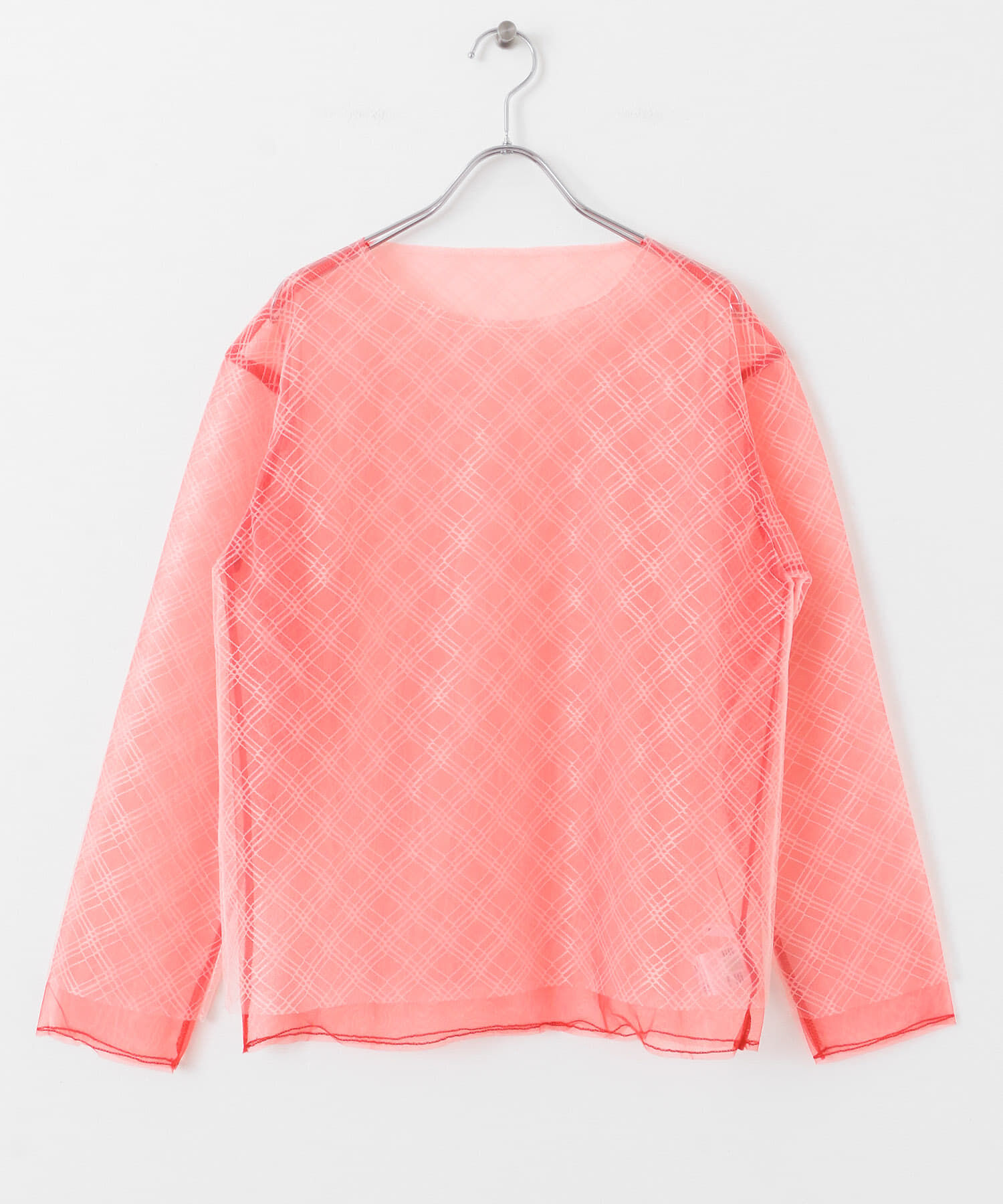  「リバーシブルレイヤードチュールカットソー」|Tシャツ・カットソー|