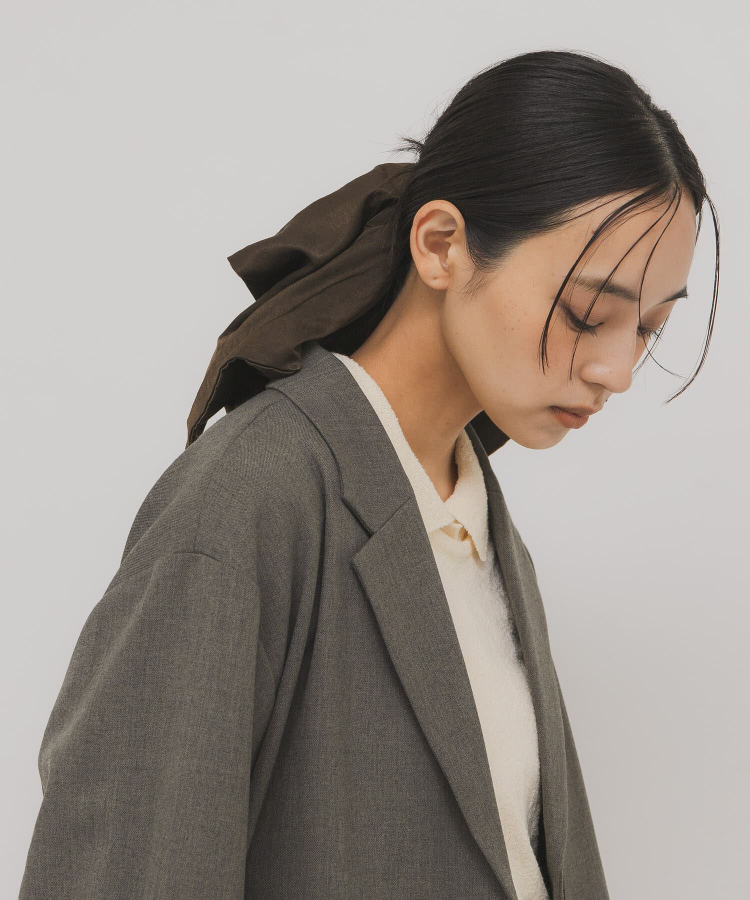  「サテンシュシュ(特大)」|ヘアゴム・シュシュ|