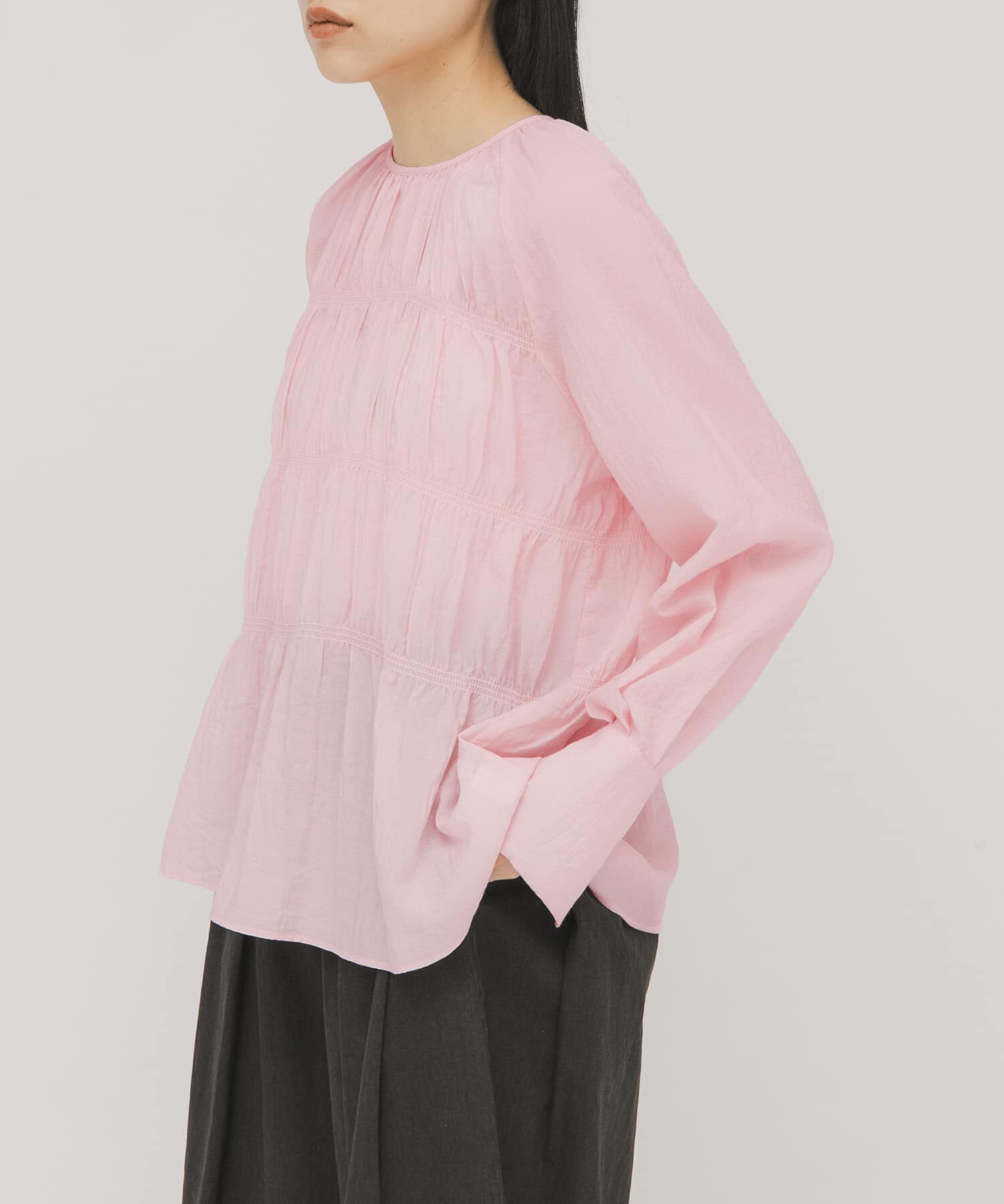  「ティアードブラウス」|シャツ・ブラウス|