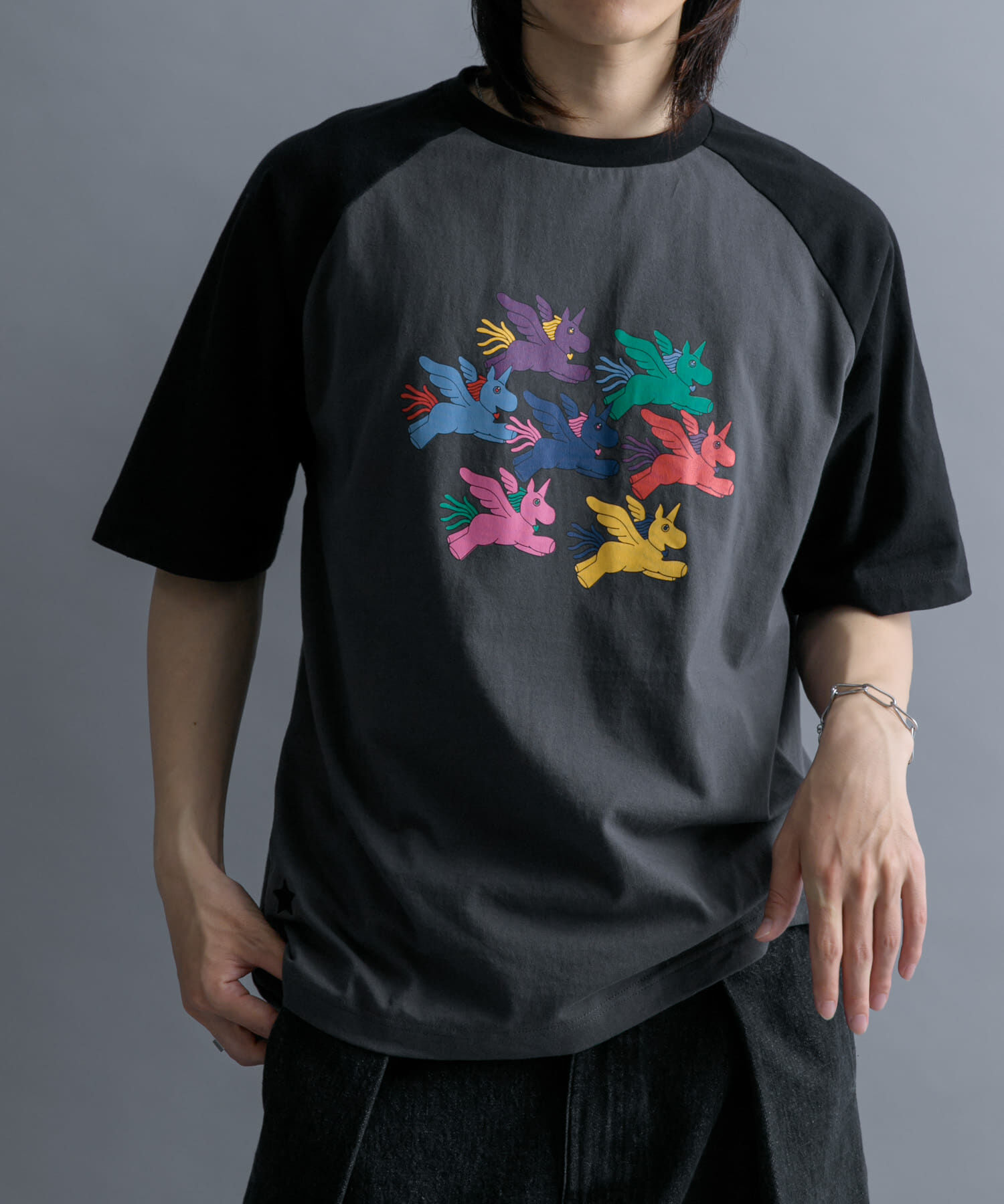 SENSE OF PLACE by URBAN RESEARCH「『別注』SHUHEI KOKI&times;SENSE OF PLACE　ラグランTシャツ」|Tシャツ・カットソー|