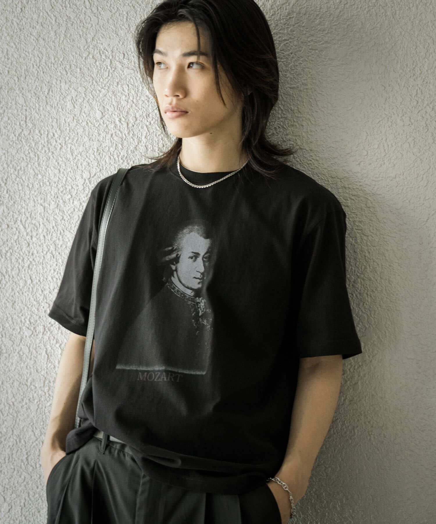 SENSE OF PLACE by URBAN RESEARCH「ヴィンテージライクTシャツ(モーツァルト)」|Tシャツ・カットソー|