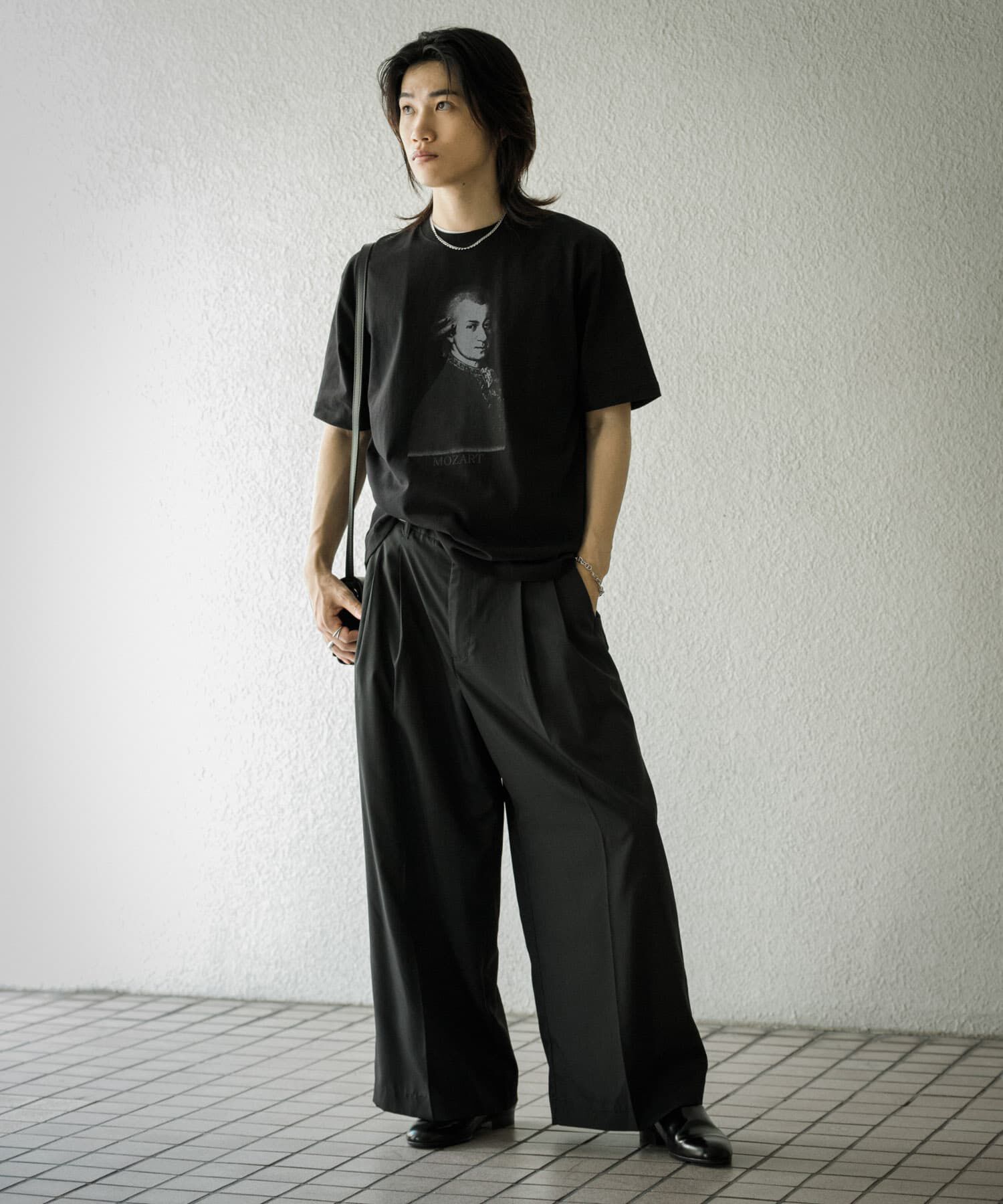 SENSE OF PLACE by URBAN RESEARCH「ヴィンテージライクTシャツ(モーツァルト)」|Tシャツ・カットソー|