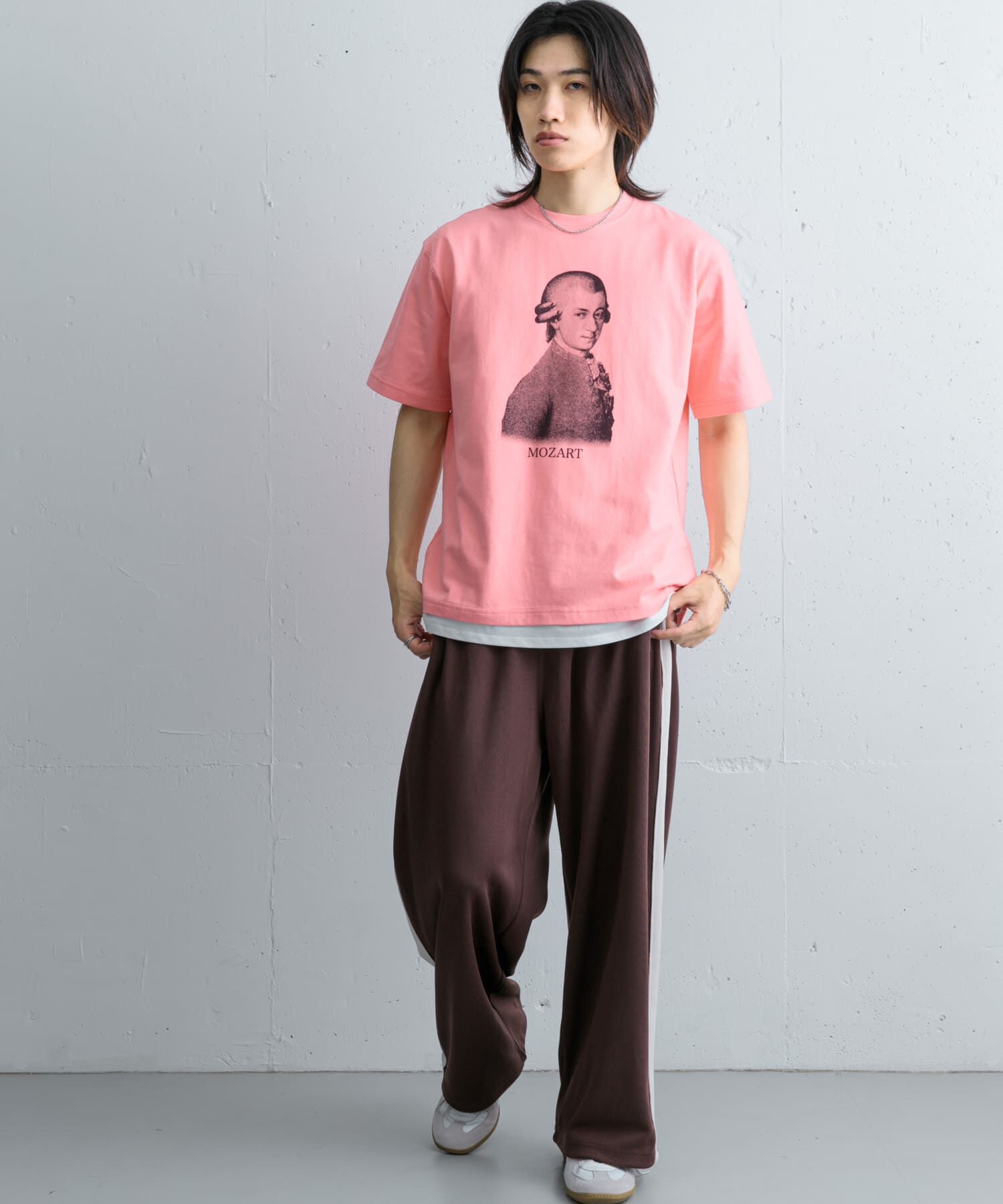 SENSE OF PLACE by URBAN RESEARCH「ヴィンテージライクTシャツ(モーツァルト)」|Tシャツ・カットソー|